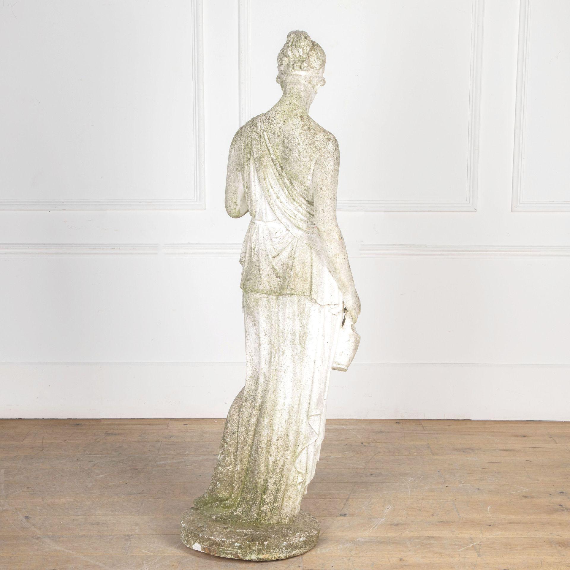 Cast Stone Large 20th Century Stone Statue of Hebe