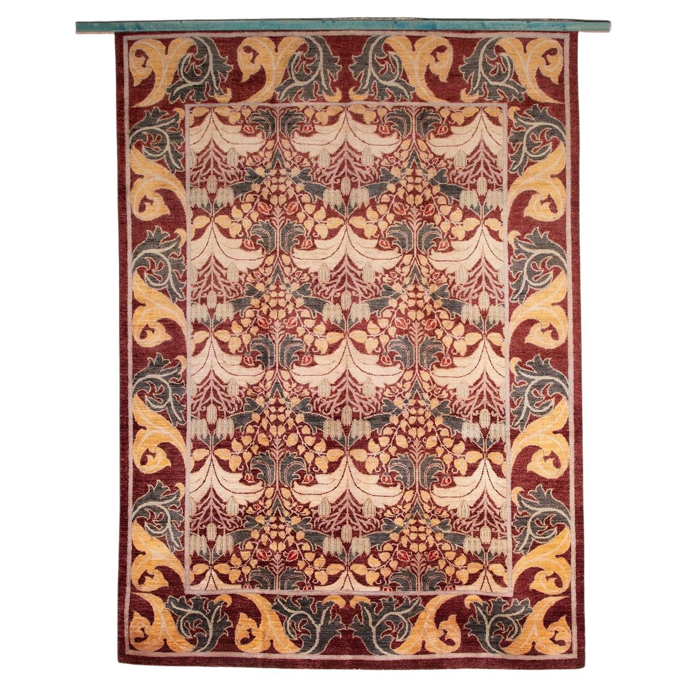 Contemporary Arts and Crafts Design Carpet