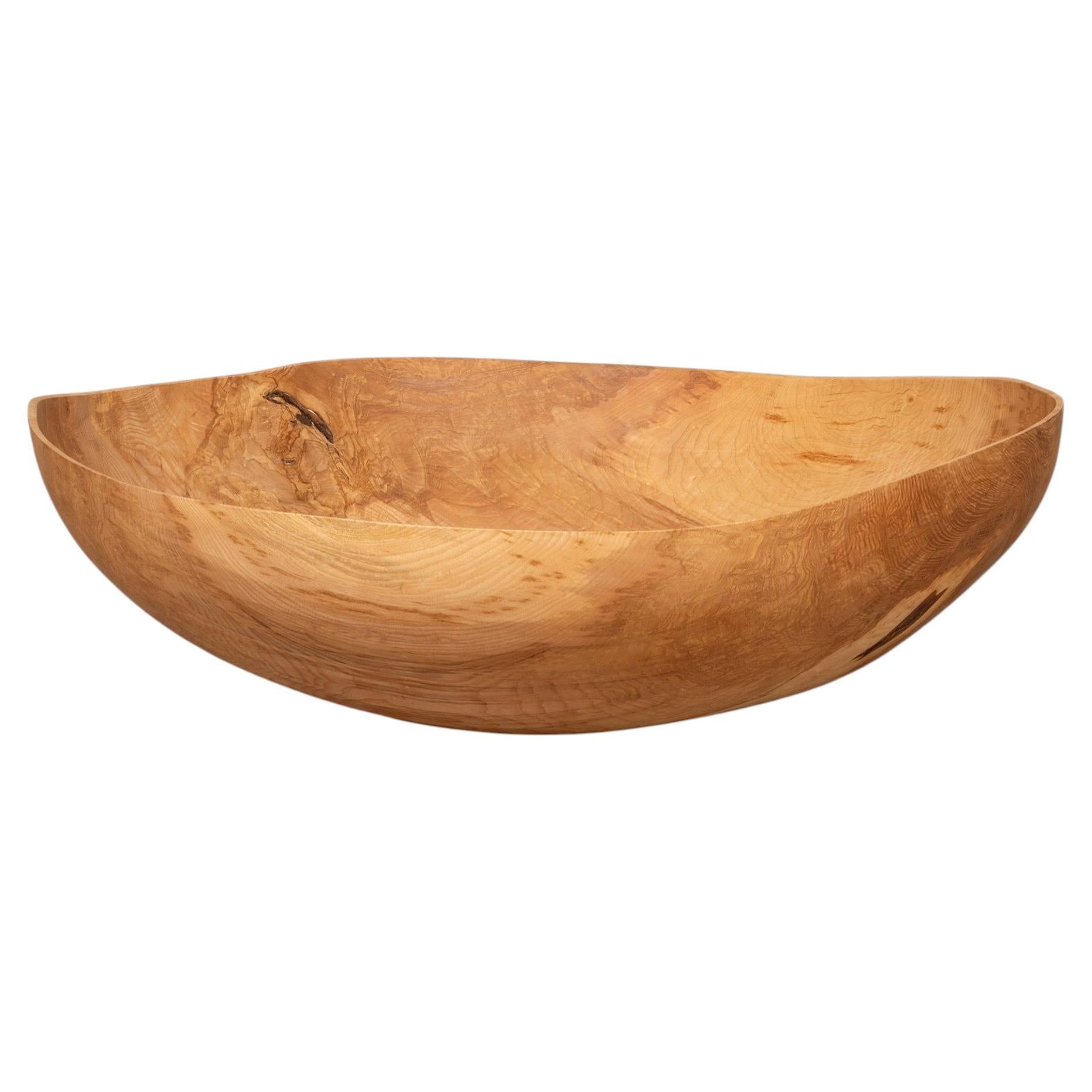 Large 21st Century Anthony Bryant Turned Vessel in Ash For Sale