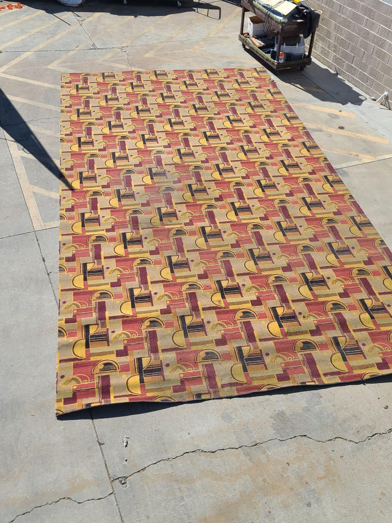 Großer 22,7' Art-Déco-Teppich im Edward Fields-Stil der Königin Mary-Periode aus Queen Mary (Art déco) im Angebot