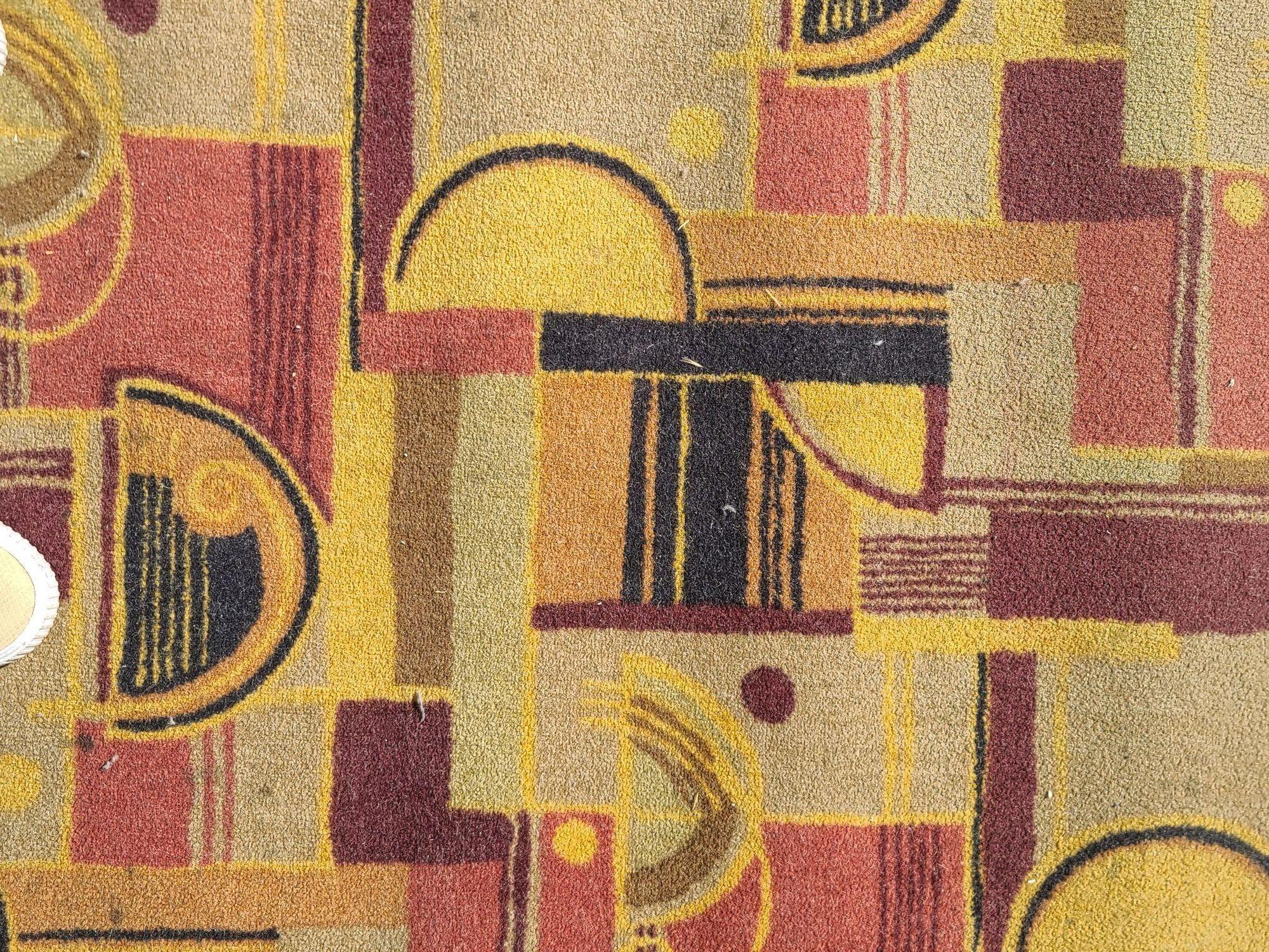 Großer 22,7' Art-Déco-Teppich im Edward Fields-Stil der Königin Mary-Periode aus Queen Mary im Zustand „Gut“ im Angebot in Van Nuys, CA