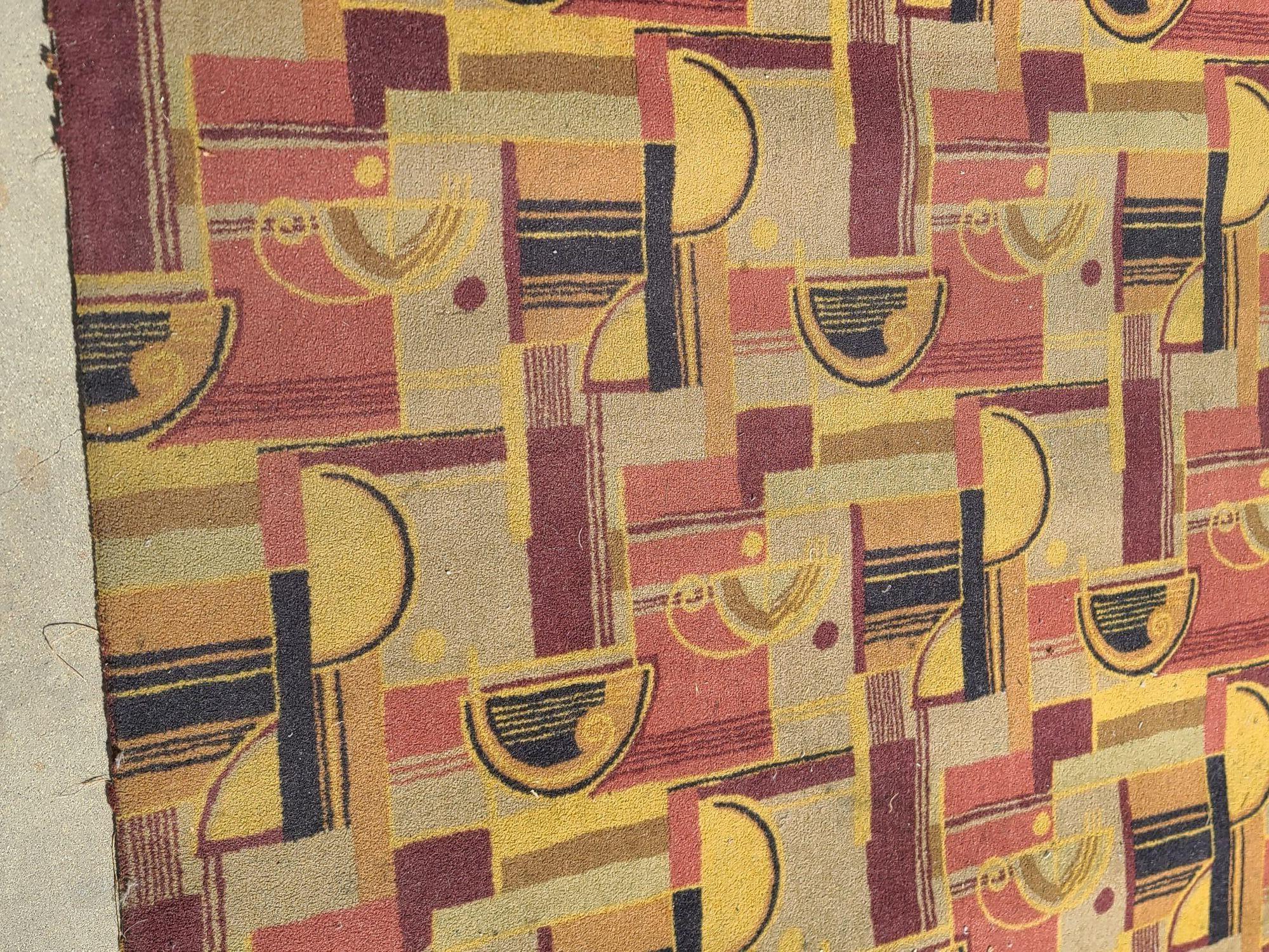 Großer 22,7' Art-Déco-Teppich im Edward Fields-Stil der Königin Mary-Periode aus Queen Mary (Ende des 20. Jahrhunderts) im Angebot