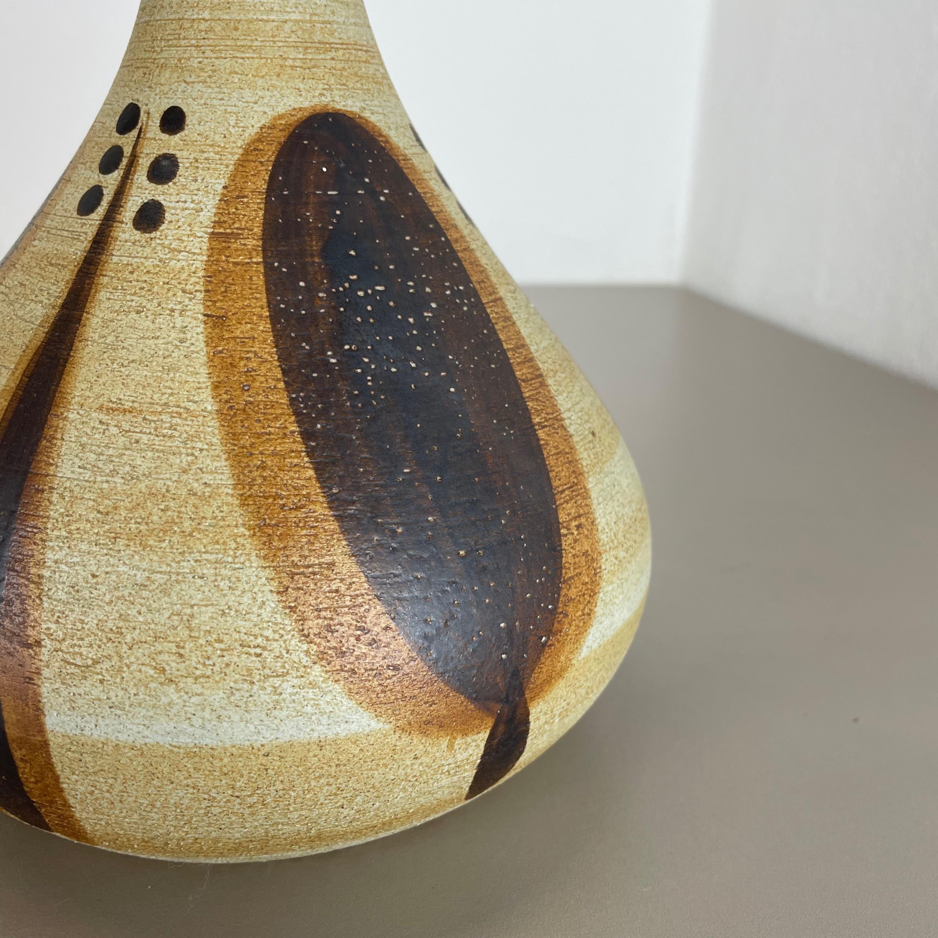 Ceramic Modernist Vase Sculpture Peter Müller for Sgrafo Modern, Germany, 1970 For Sale