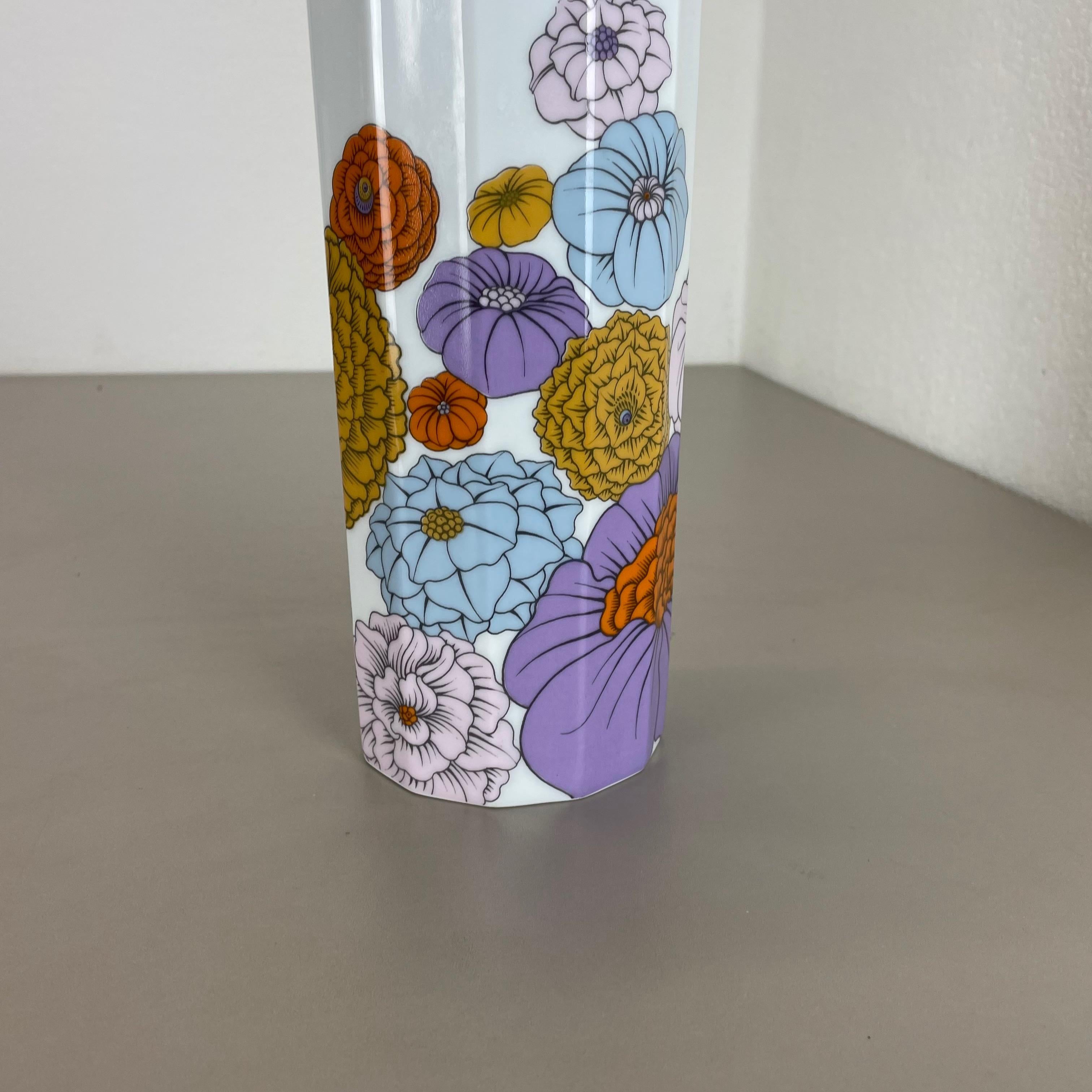 Porcelain Vase by Björn Wiinblad Rosenthal Studio Line Germany, 1970 For Sale 5