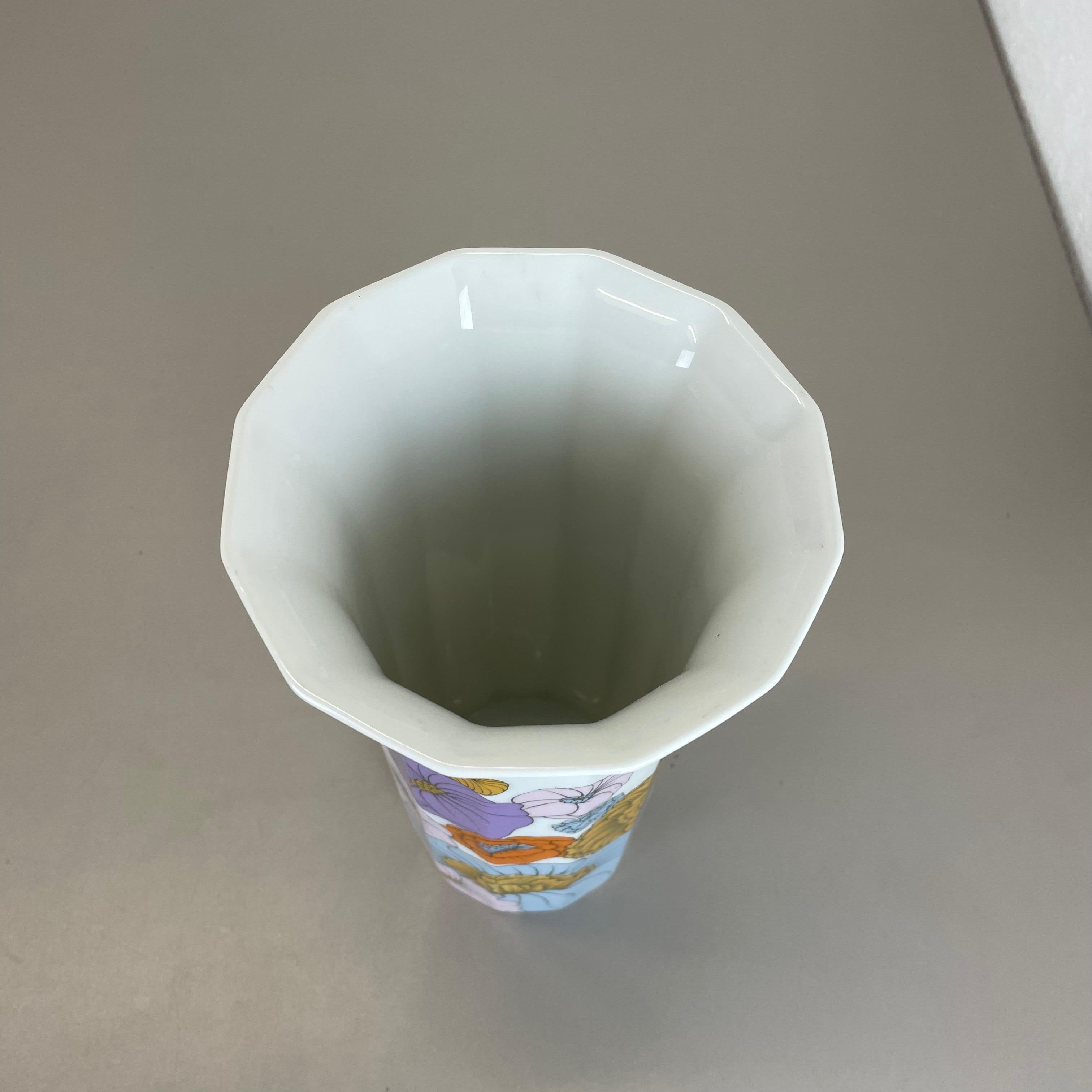 Große 25cm Porzellanvase von Björn Wiinblad Rosenthal Studio Line Deutschland, 1970 (Moderne der Mitte des Jahrhunderts) im Angebot