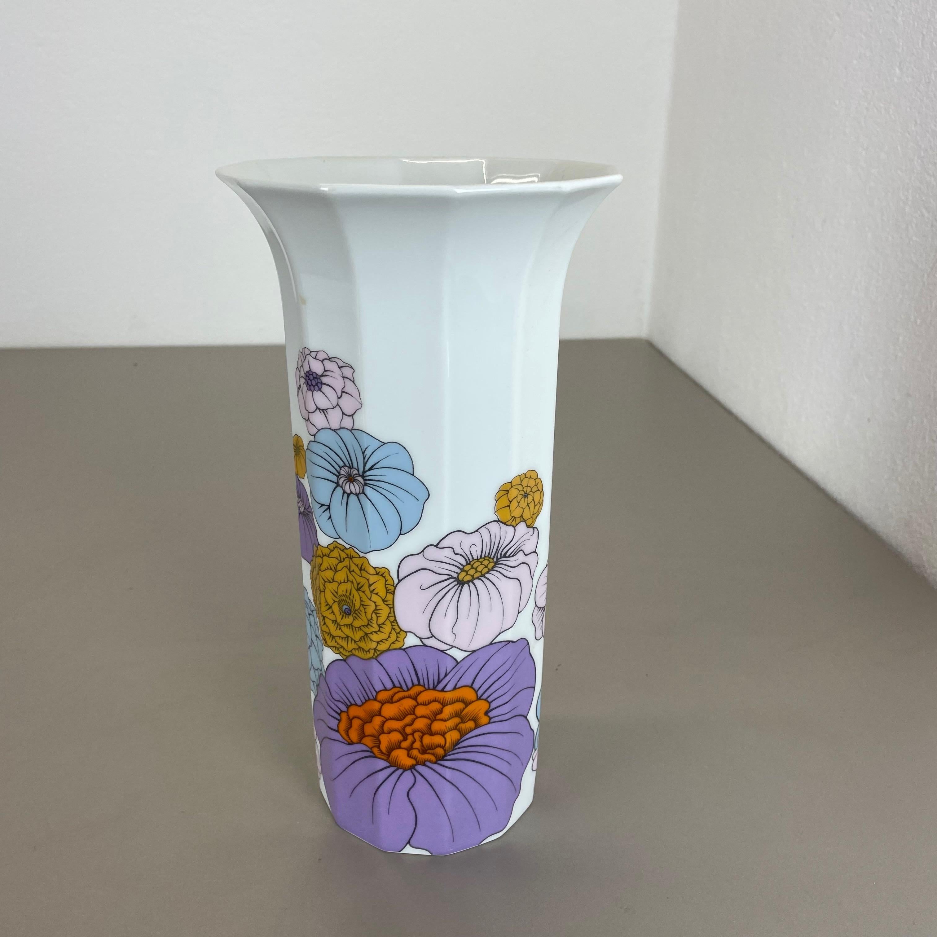 Porcelain Vase by Björn Wiinblad Rosenthal Studio Line Germany, 1970 For Sale 2