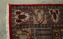 LARGE 283 X 183CM HANDWOVEN MULTiCOLOR RUG / CARPET FLORAL TREE LOOK