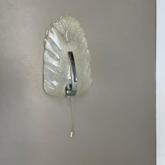 Aplique de cristal de Murano de 29 cm SöLKEN Leuchten Alemania, 1970