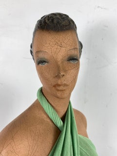 Grande espositore / manichino da negozio "Bellezza da bagno" da 30 pollici del 1930