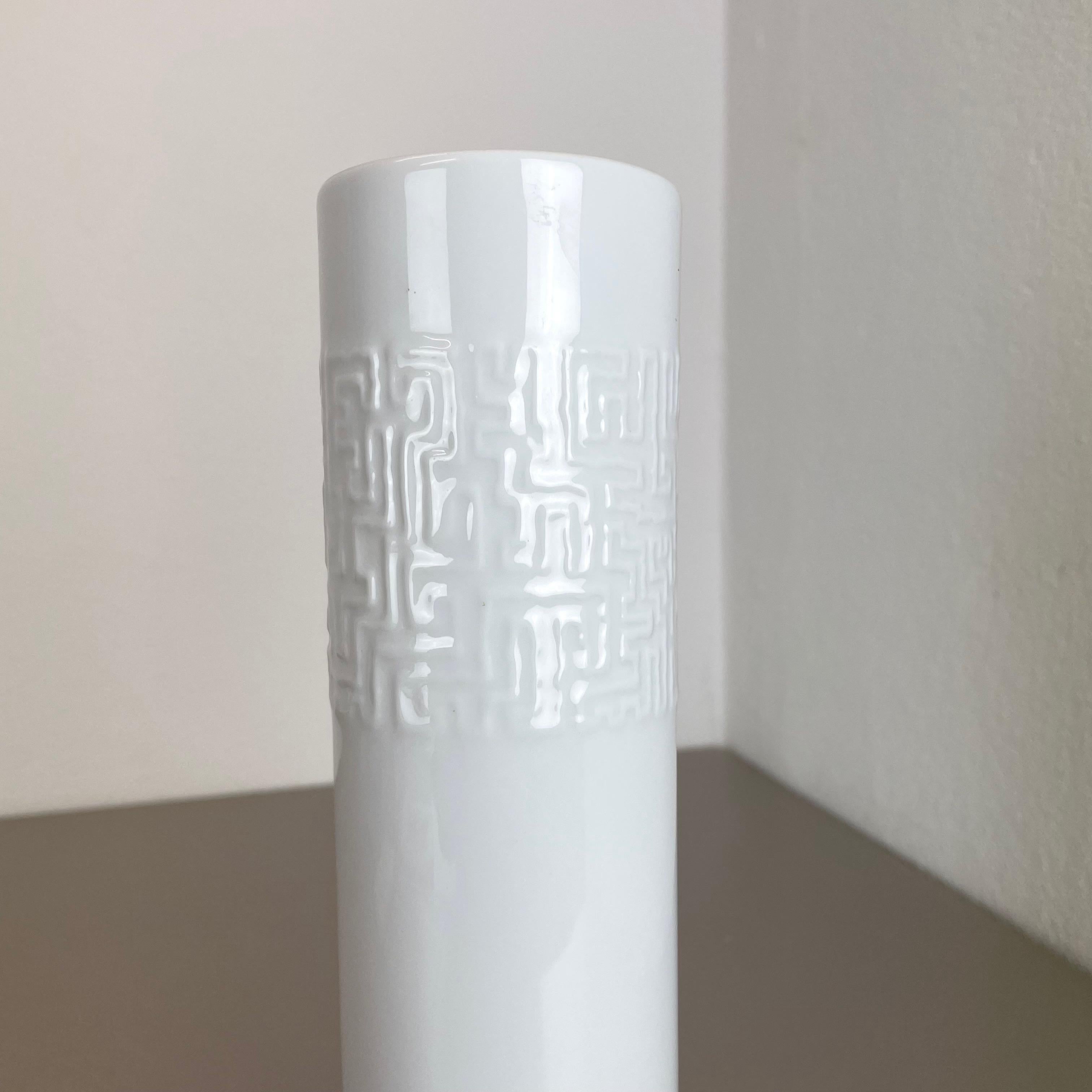 Abstract Porcelain Vases by Cuno Fischer for Rosenthal, Germany, 1980 For Sale 8