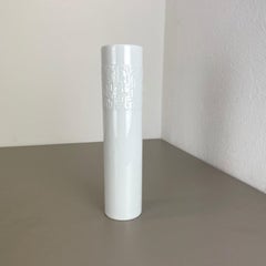 Abstrakte Porzellanvasen von Cuno Fischer für Rosenthal, Deutschland, 1980