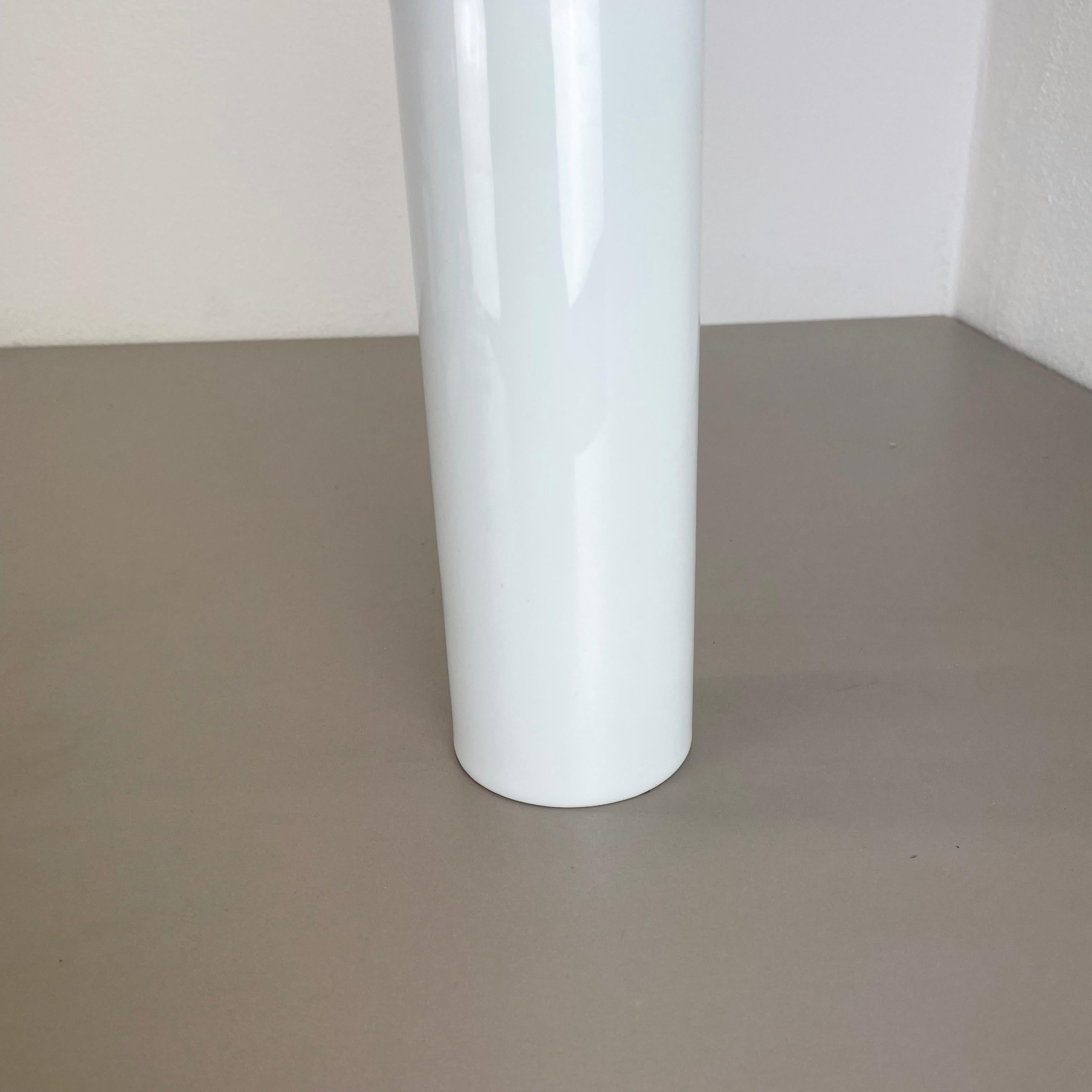 20th Century Abstract Porcelain Vases by Cuno Fischer for Rosenthal, Germany, 1980 For Sale