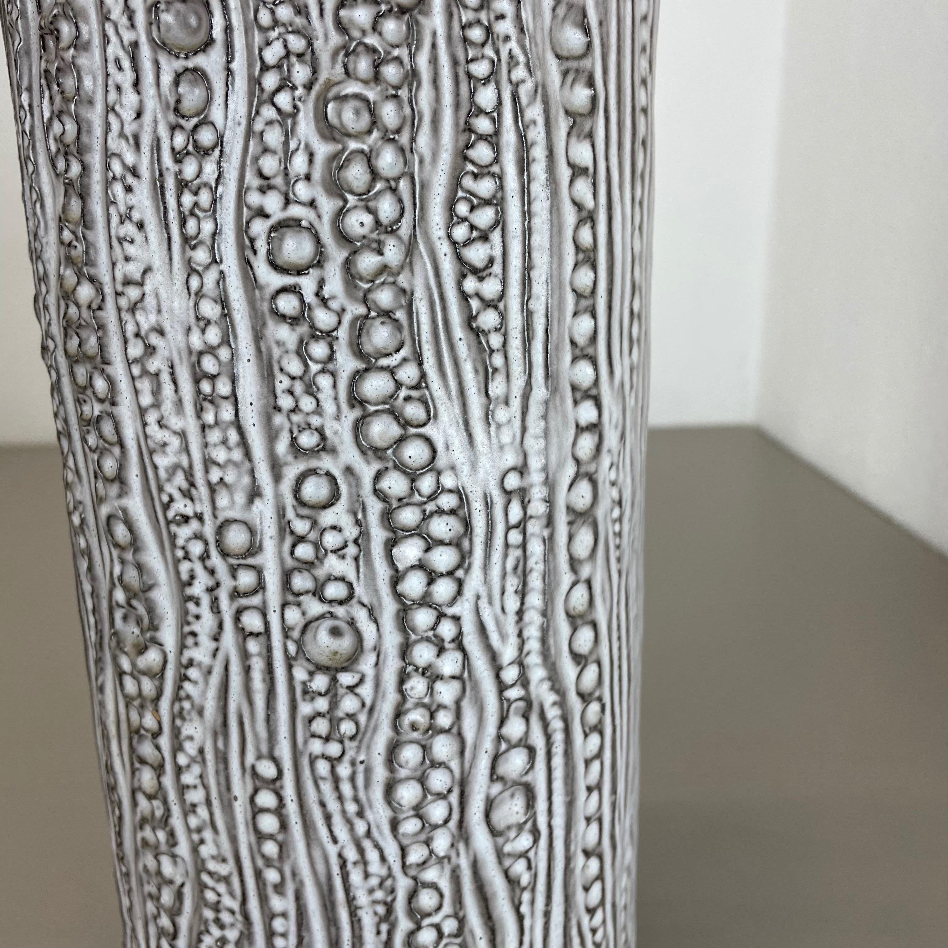 Large Ceramic Brutalist Vase FAT LAVA Carstens Tönnieshof, Germany, 1970s For Sale 10