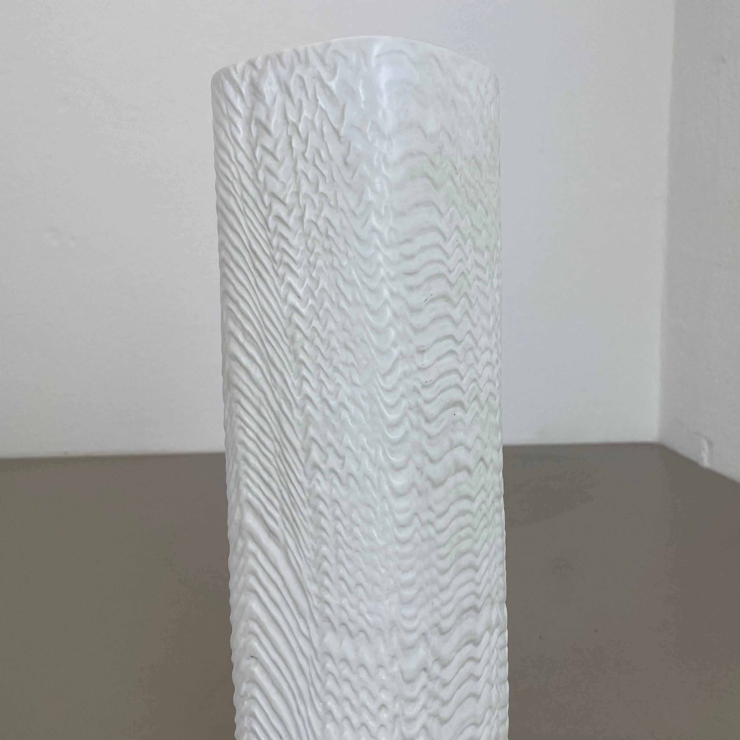 Grande vaso OP Art Vase di 30 cm Vaso in porcellana di Martin Freyer per Rosenthal, Germania in vendita 2