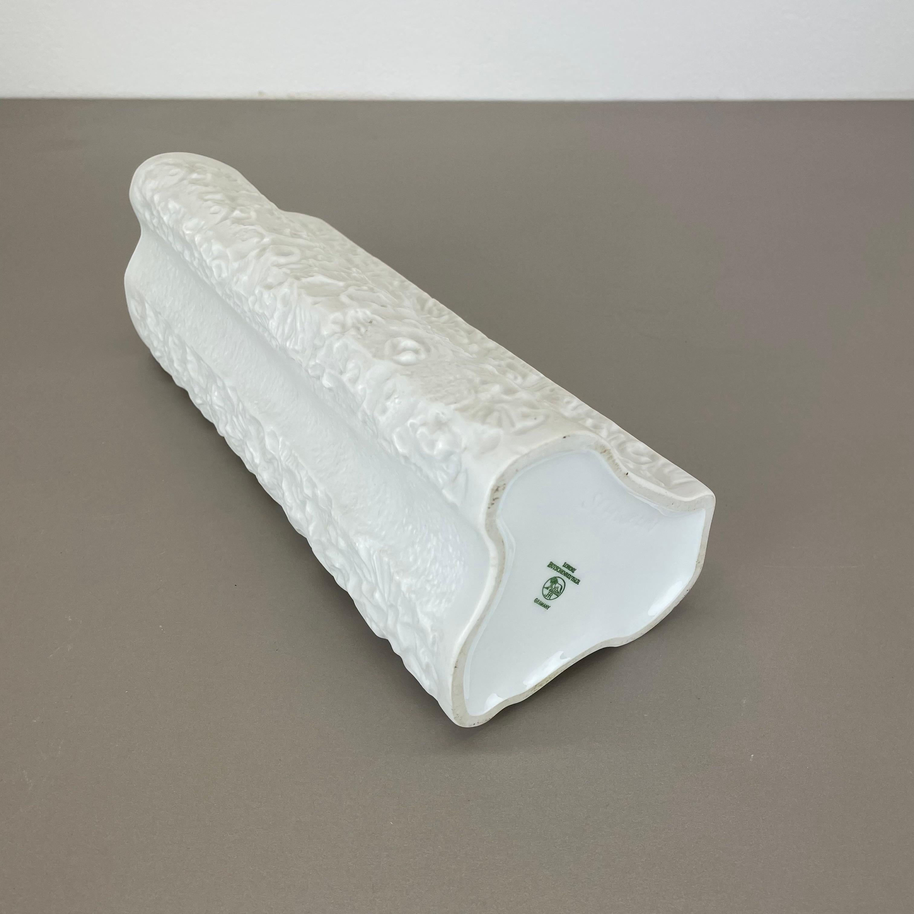 Große 31cm Op-Art-Vase Vase Heinrich Fuchs für Hutschenreuther, Deutschland, 1970er Jahre im Angebot 7