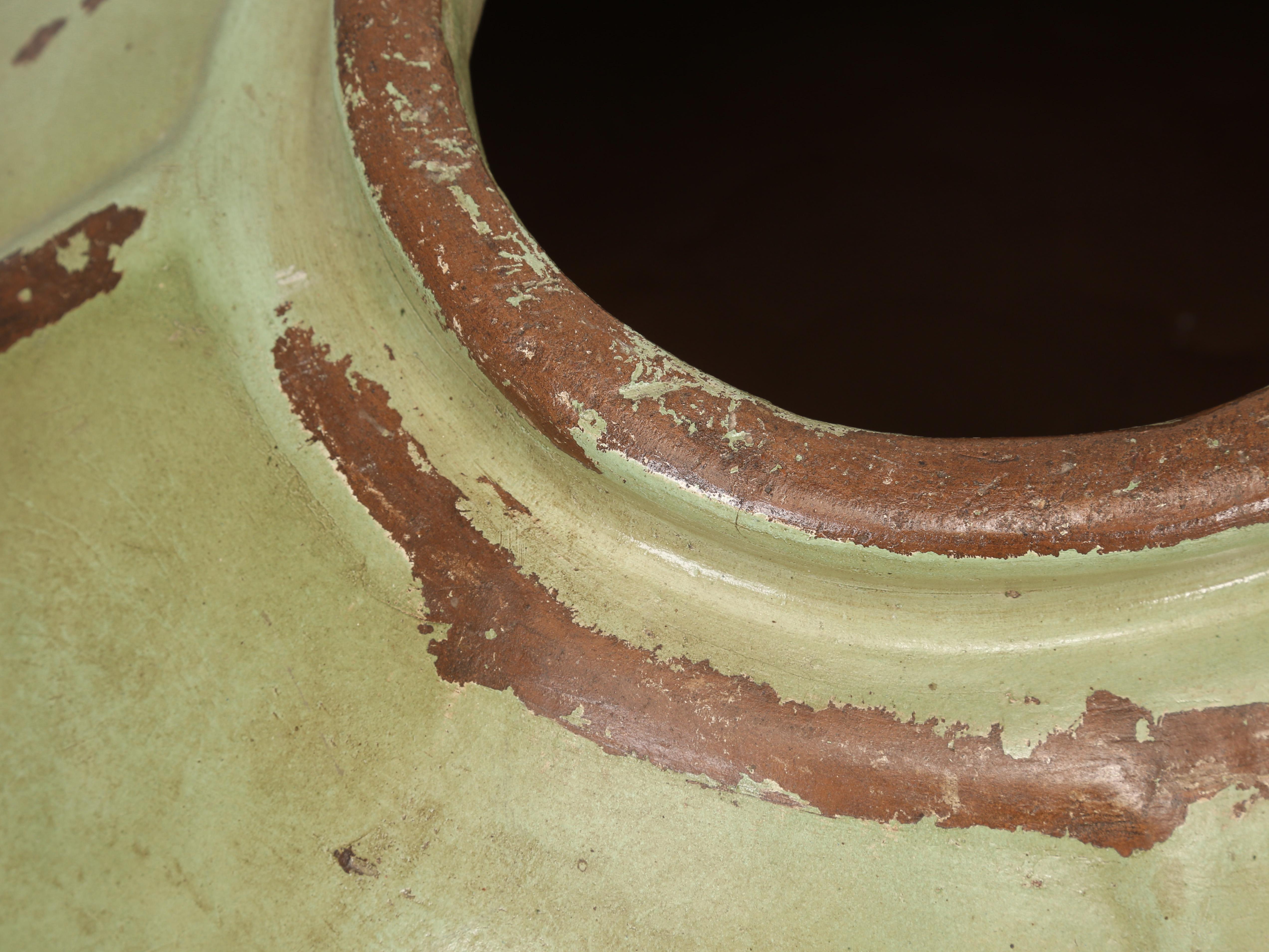 Hand-Crafted Large High Vintage Garden Urn, Olive Oil Jar, Planter or Vase
