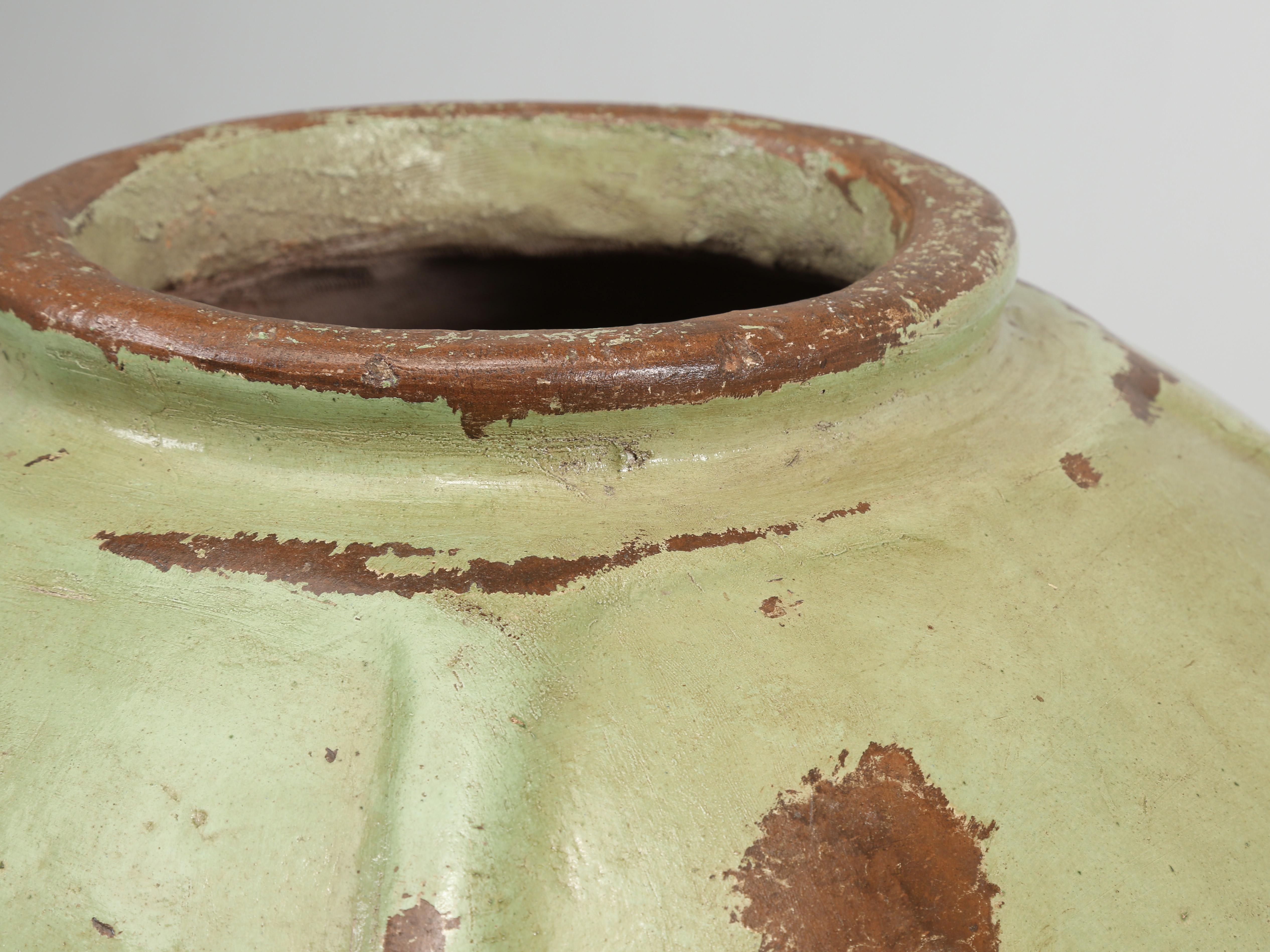 Large High Vintage Garden Urn, Olive Oil Jar, Planter or Vase In Good Condition In Chicago, IL