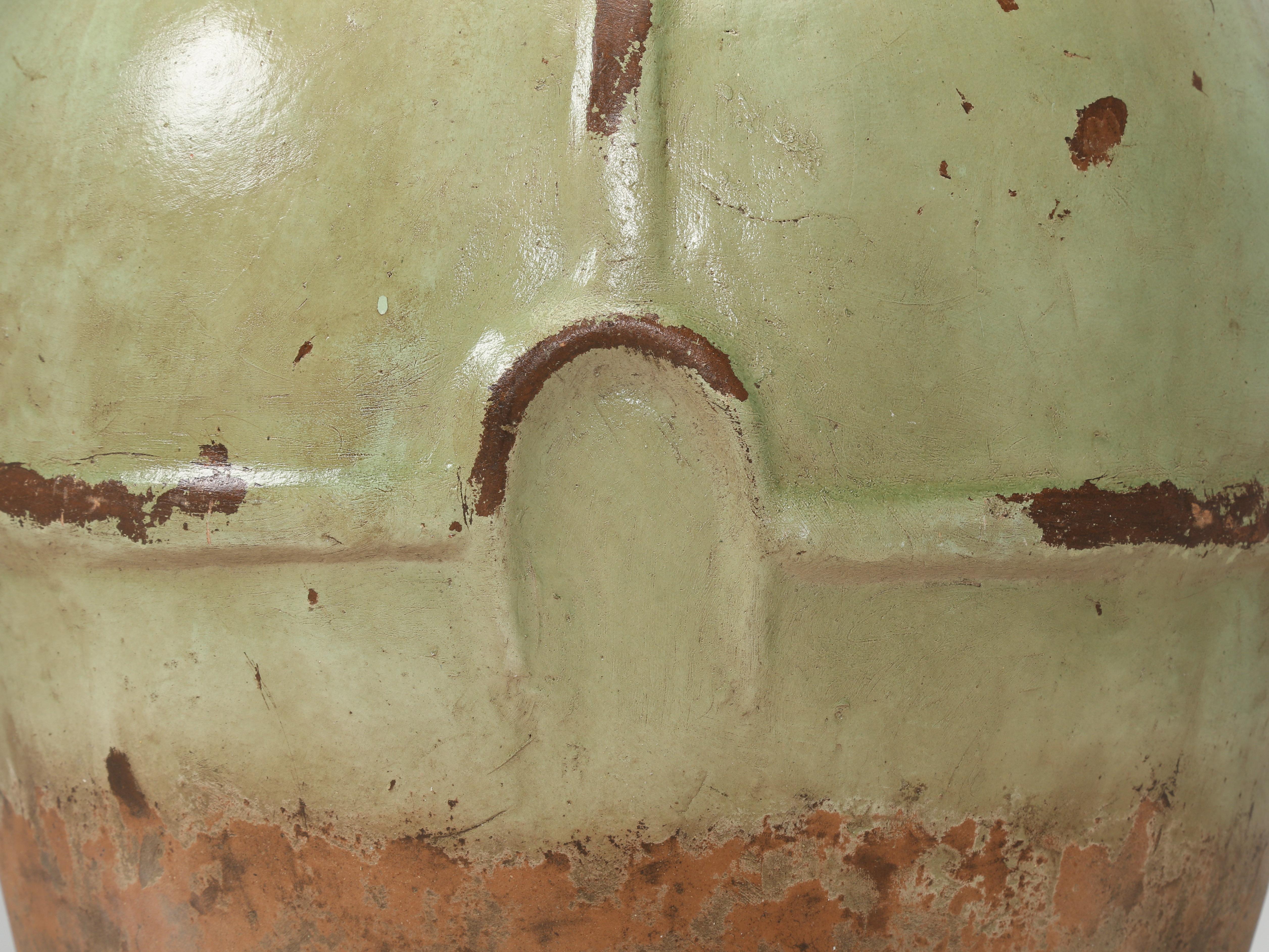 Terracotta Large High Vintage Garden Urn, Olive Oil Jar, Planter or Vase