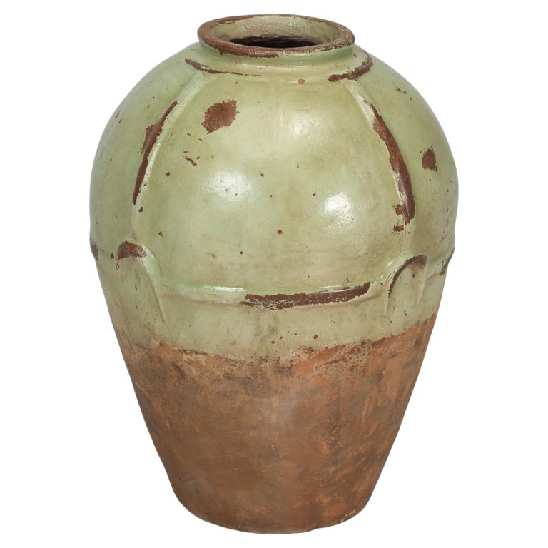 Large High Vintage Garden Urn, Olive Oil Jar, Planter or Vase For Sale
