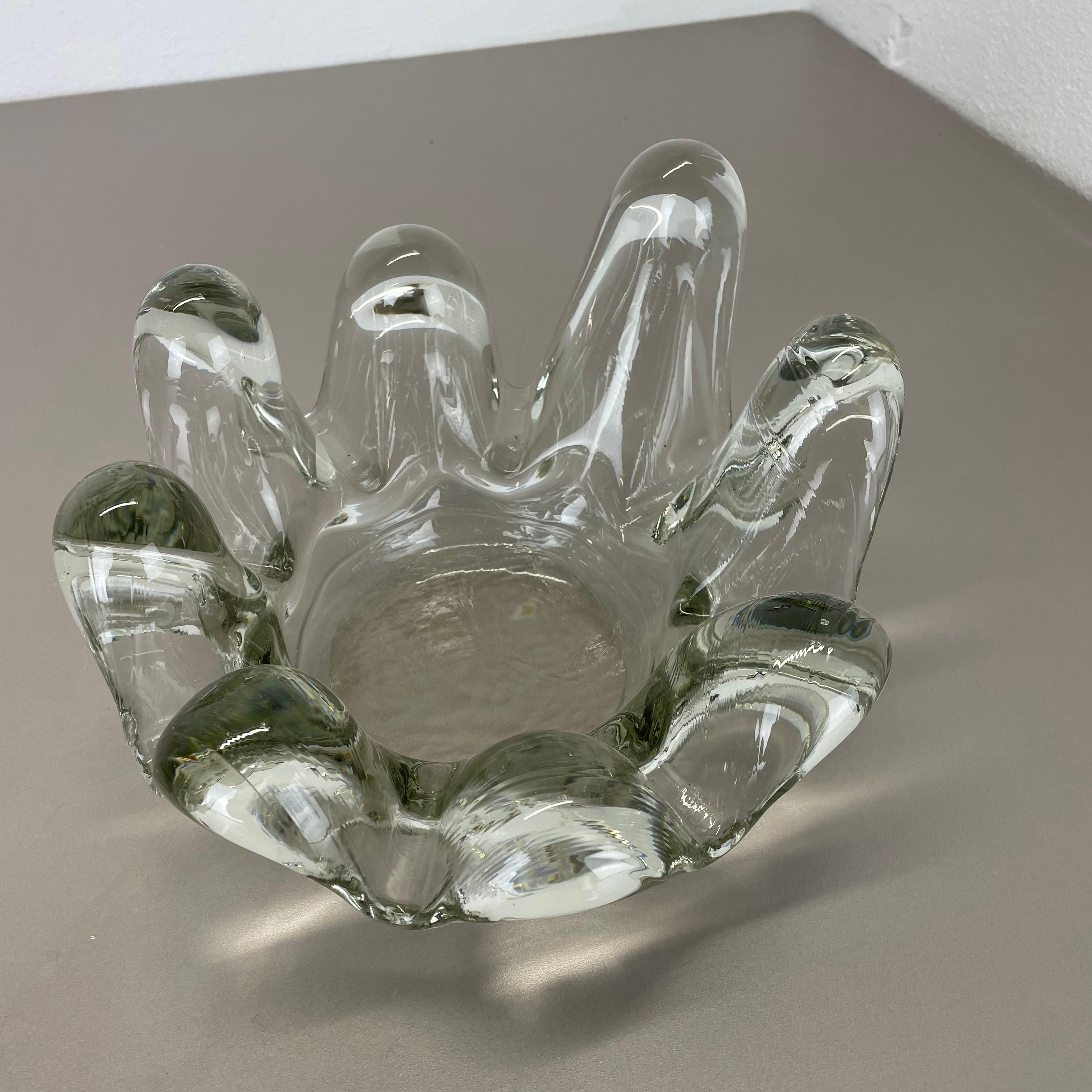 20th Century Large 3.2kg Lucid Glass 