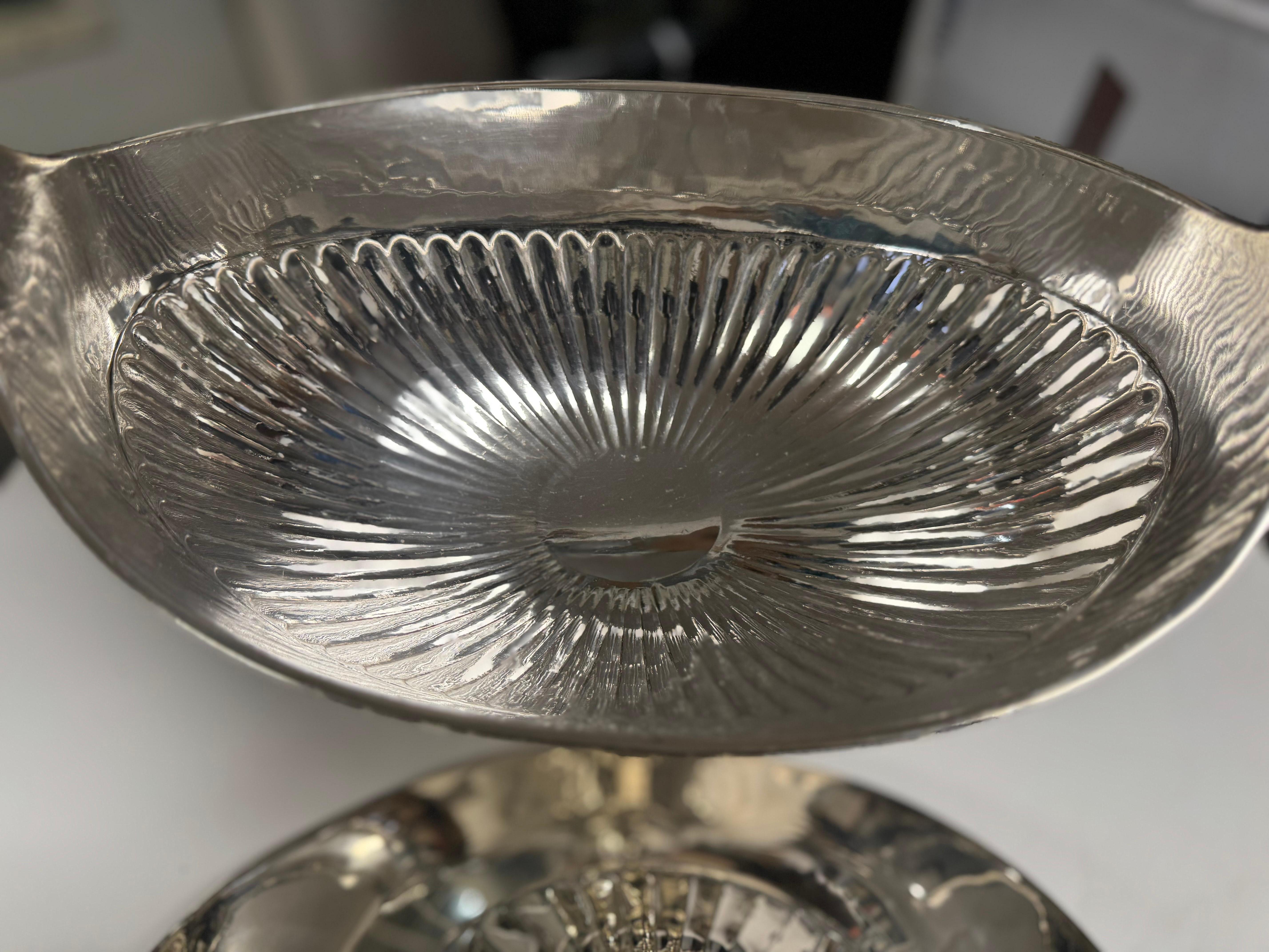 Large 3.2lb Sterling Silver Soup Tureen/Urn For Sale 1