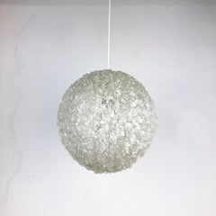 large 33cm acrylic plastic Bubble Hanging SPUTNIK Panton Style, Germany 1970s