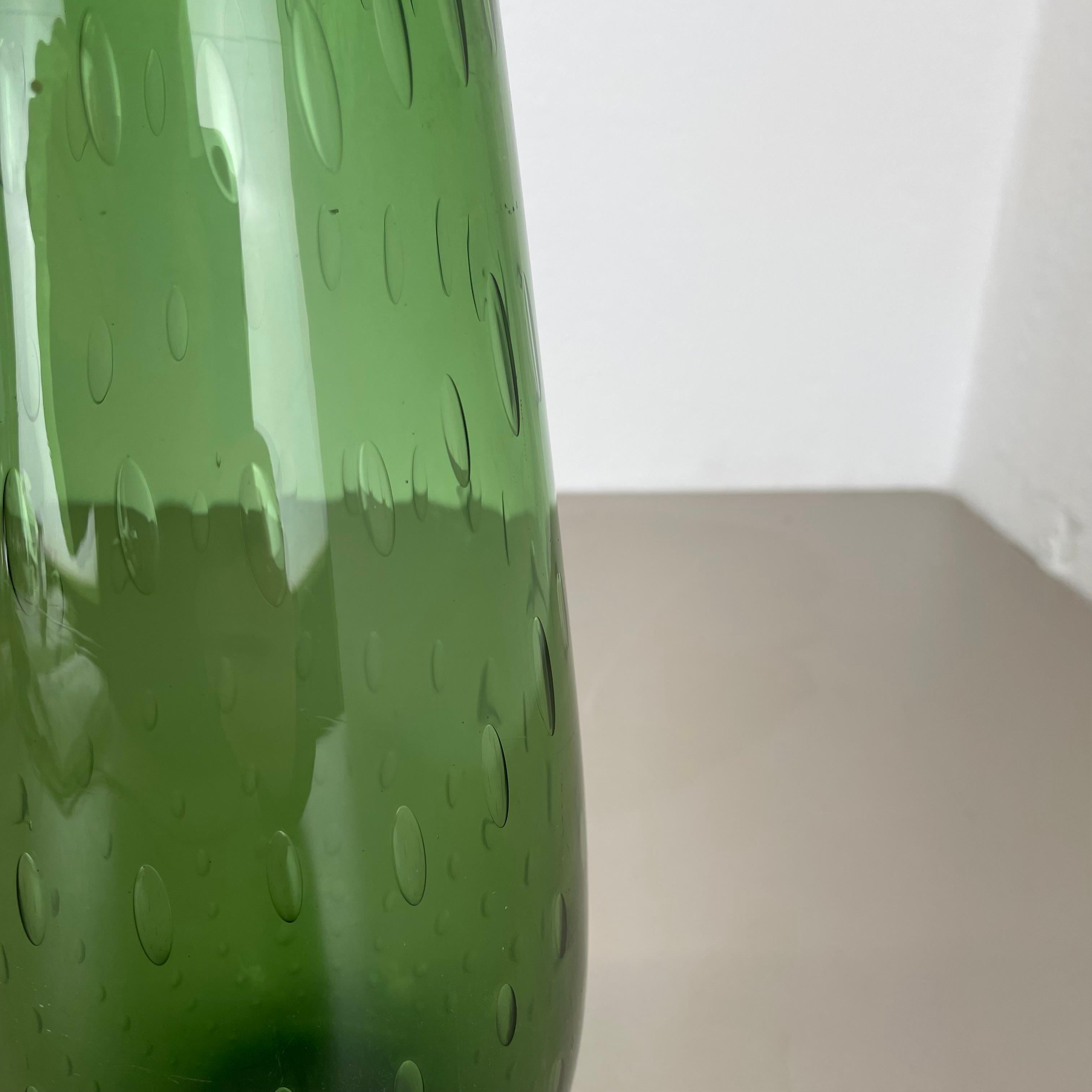 large 33cm Murano Glass Bullicante Bubble 