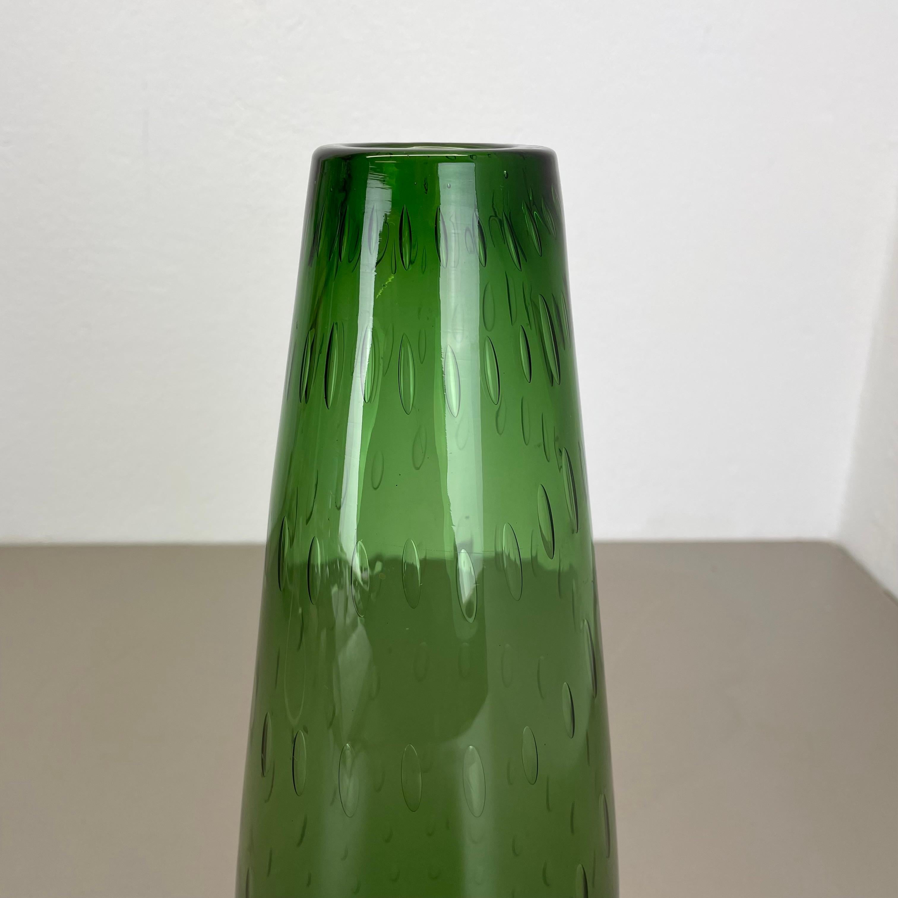 large 33cm Murano Glass Bullicante Bubble 
