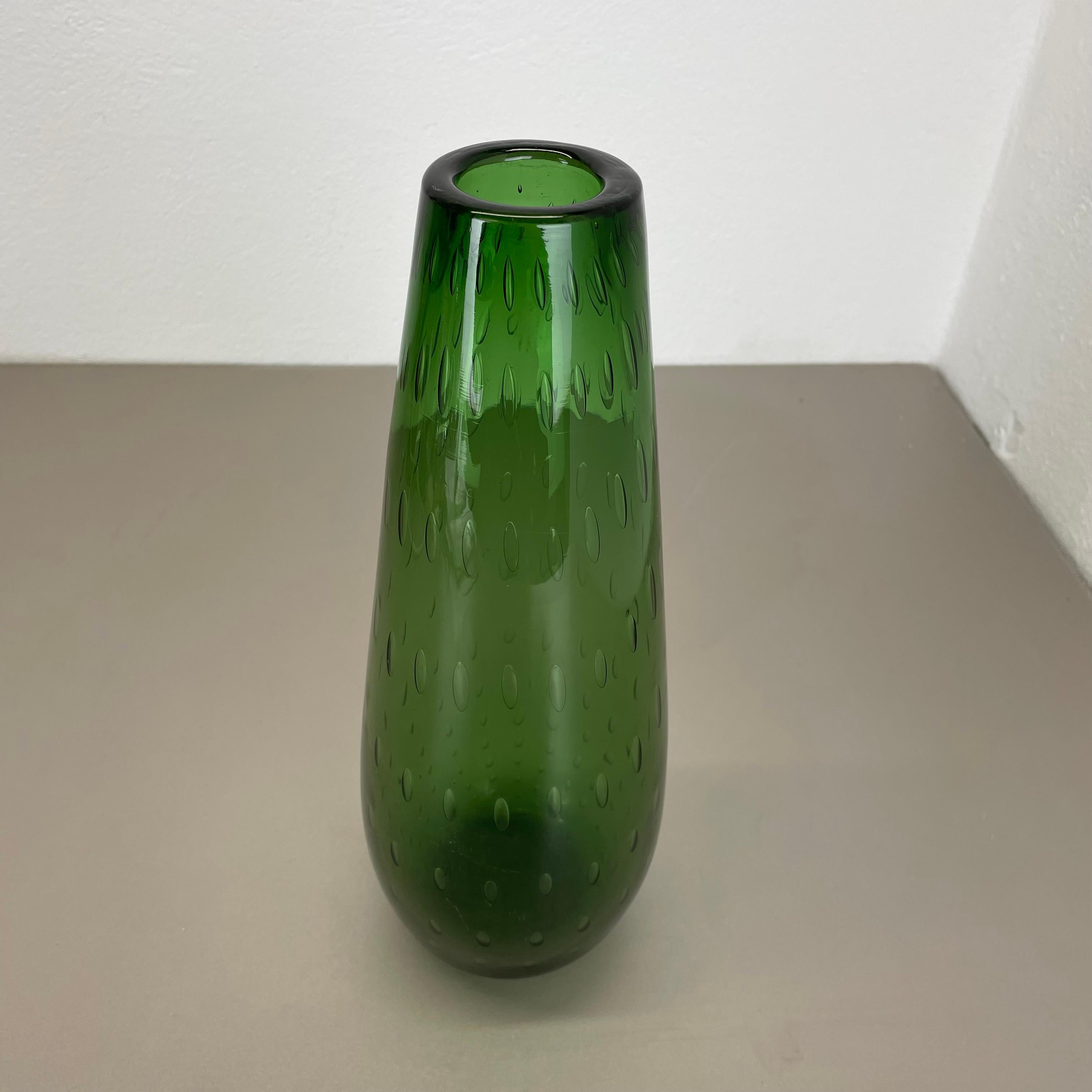 large 33cm Murano Glass Bullicante Bubble 