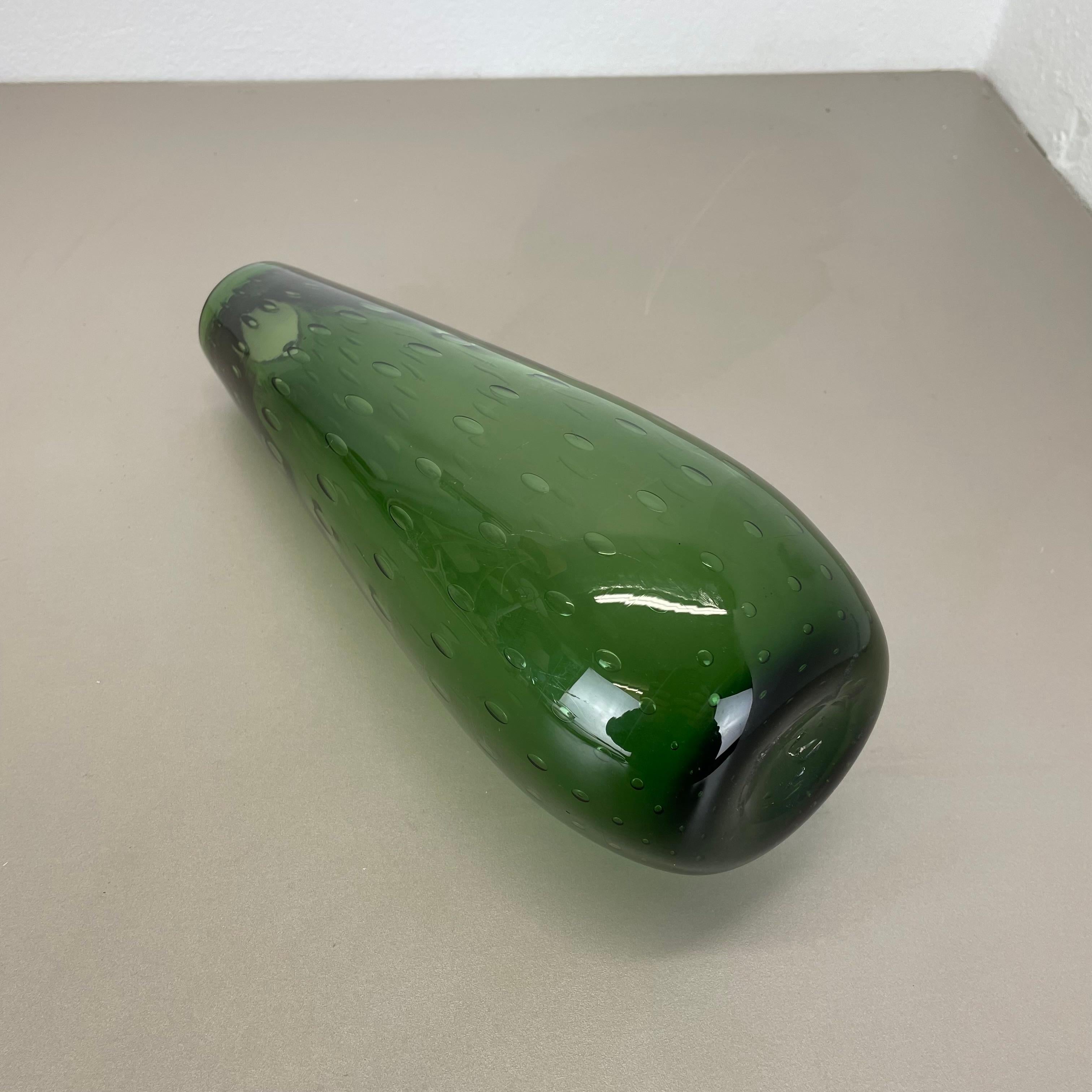 large 33cm Murano Glass Bullicante Bubble 