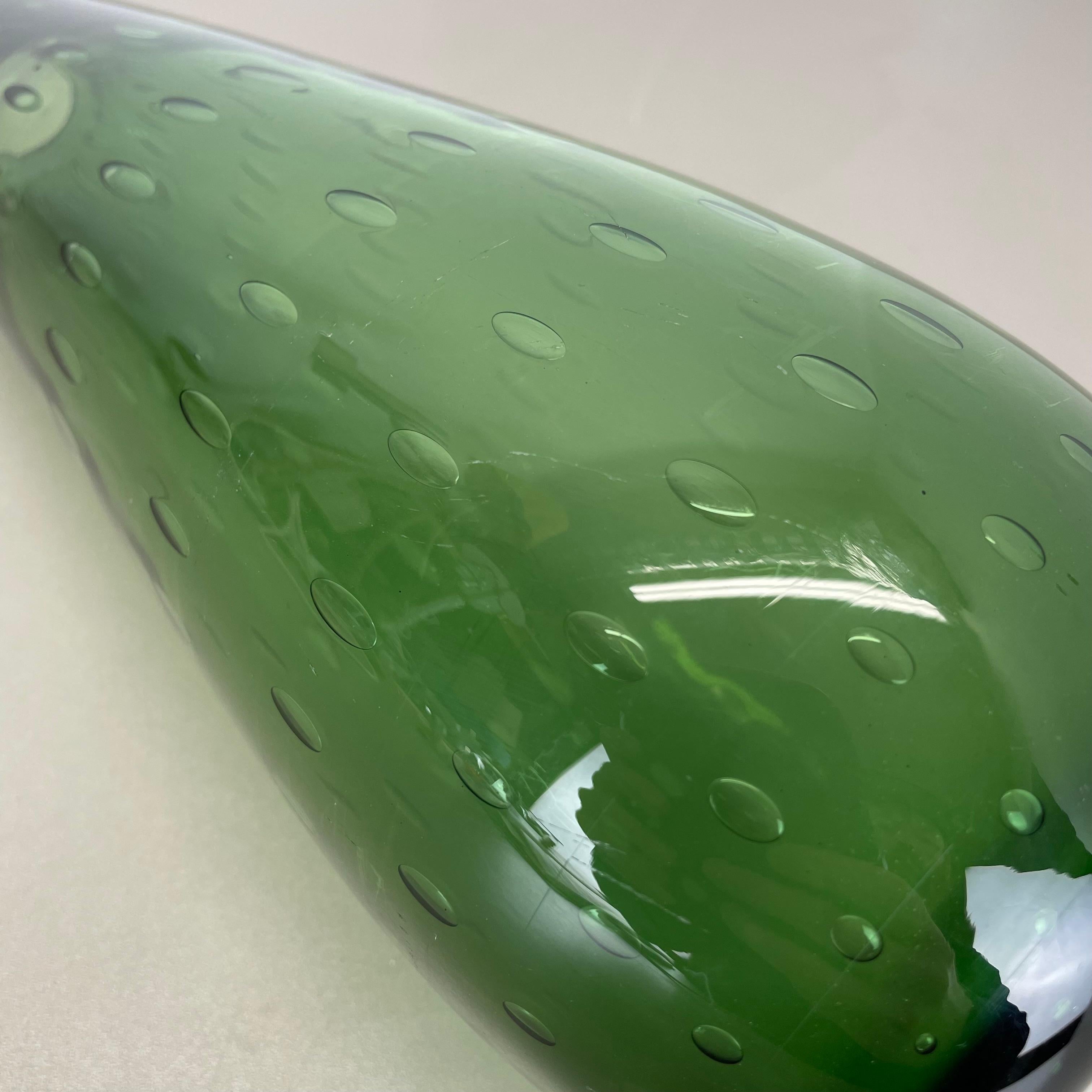 large 33cm Murano Glass Bullicante Bubble 