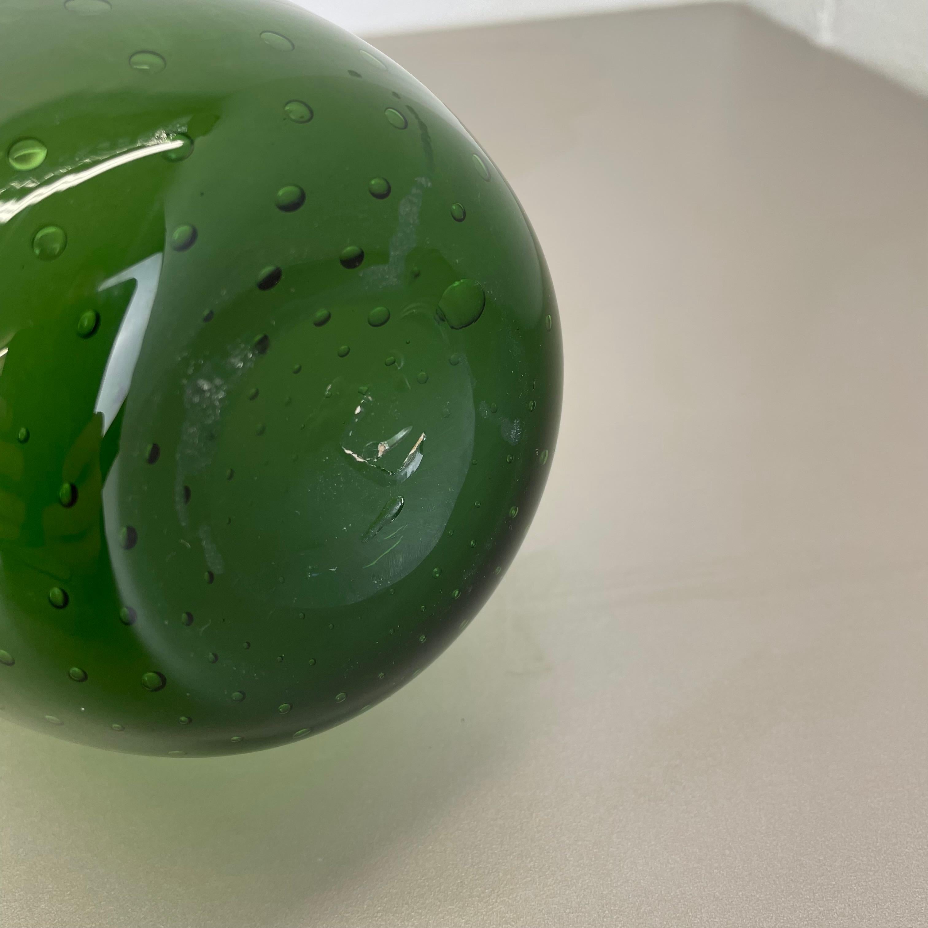 large 33cm Murano Glass Bullicante Bubble 