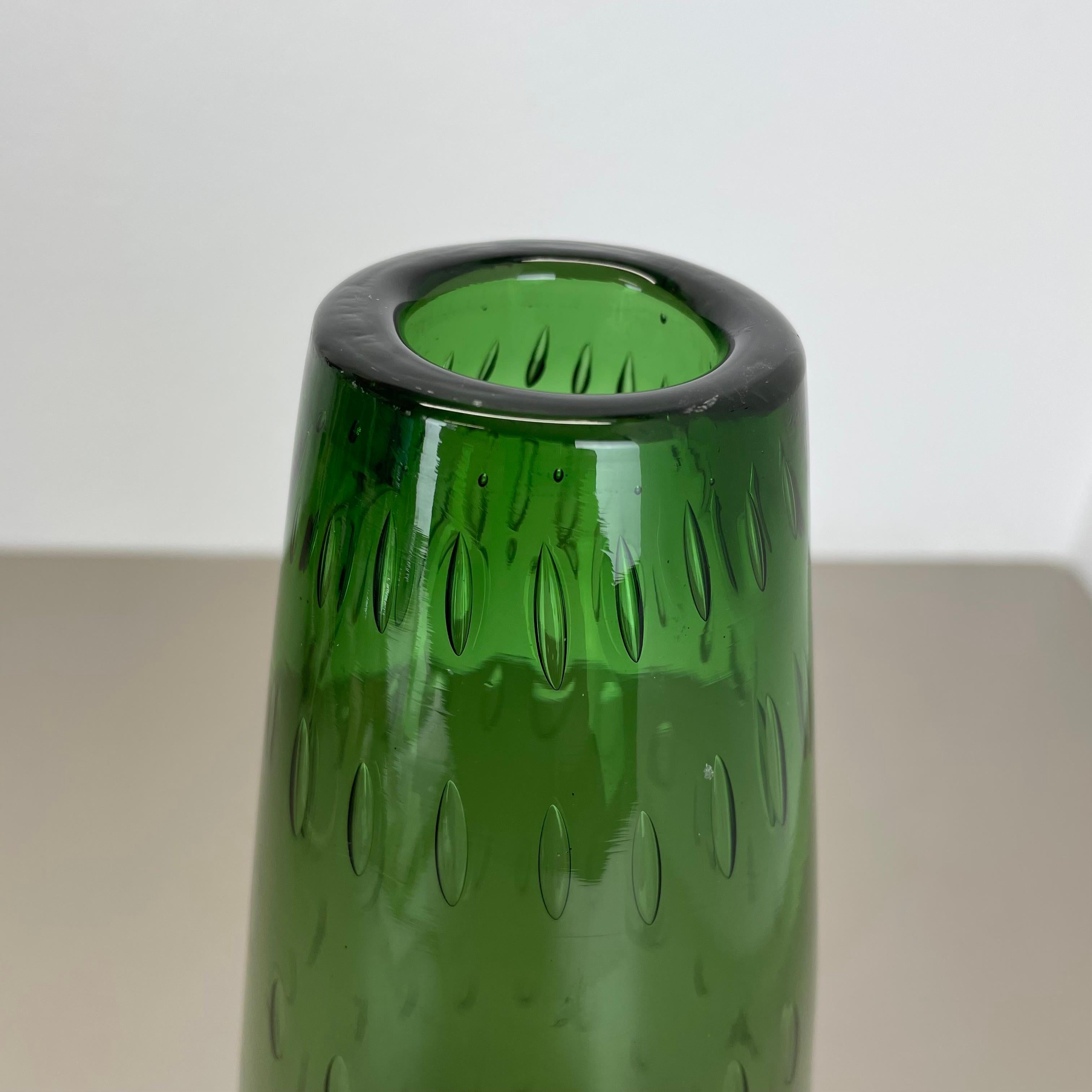 Mid-Century Modern large 33cm Murano Glass Bullicante Bubble 