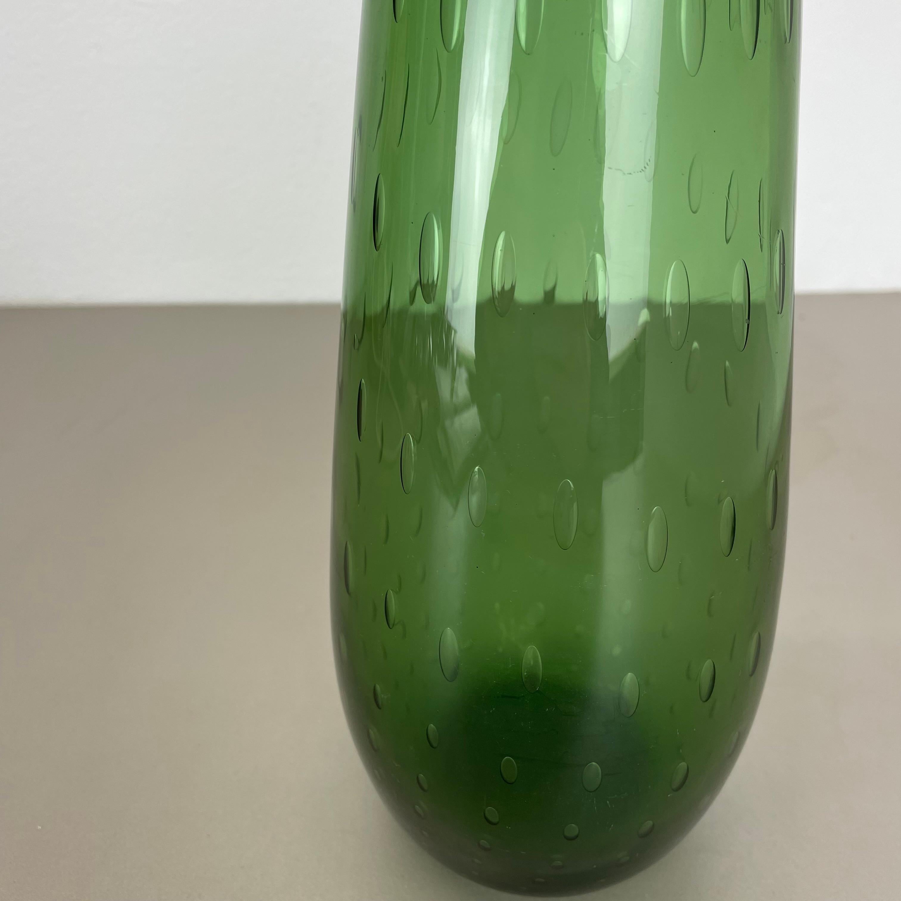 large 33cm Murano Glass Bullicante Bubble 