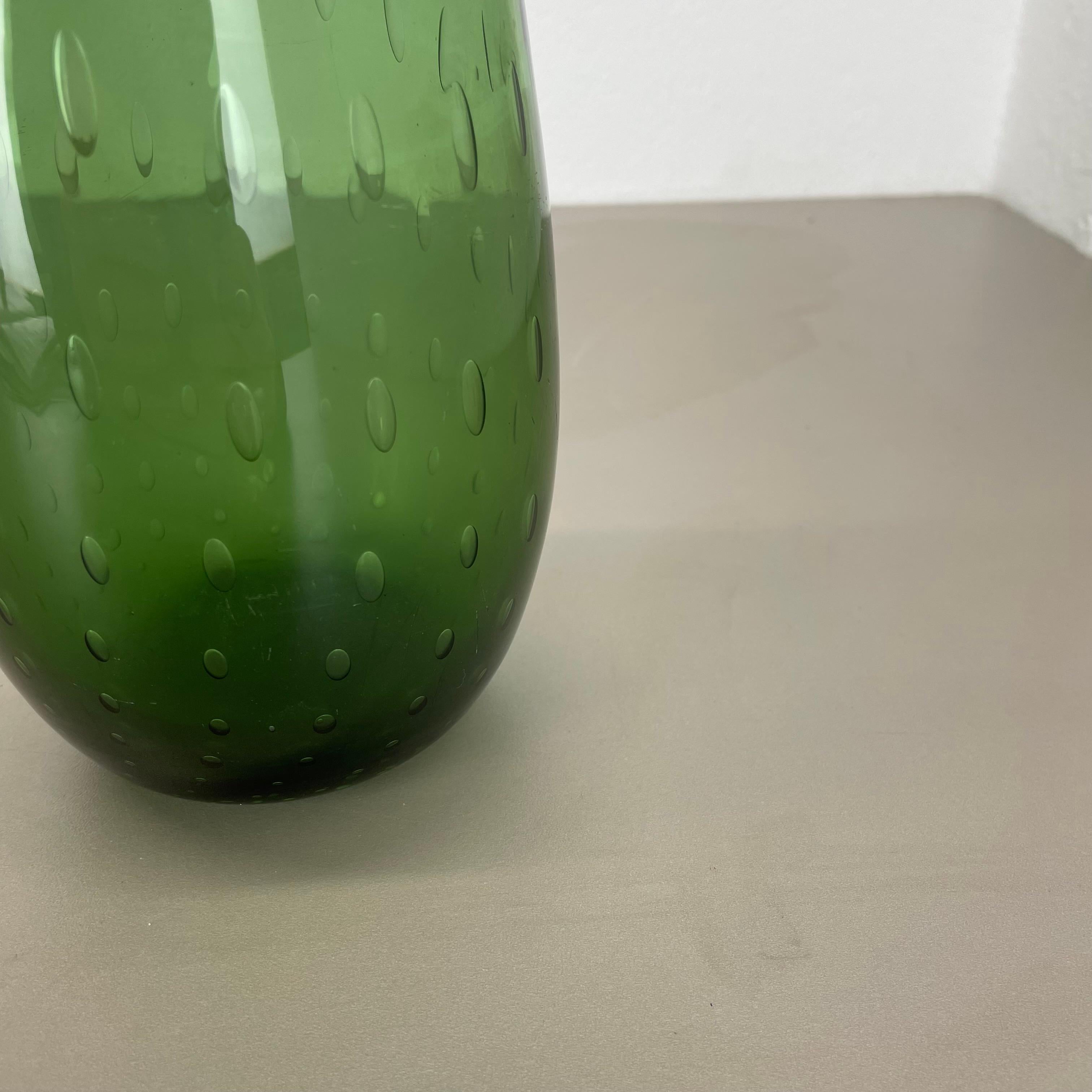 large 33cm Murano Glass Bullicante Bubble 