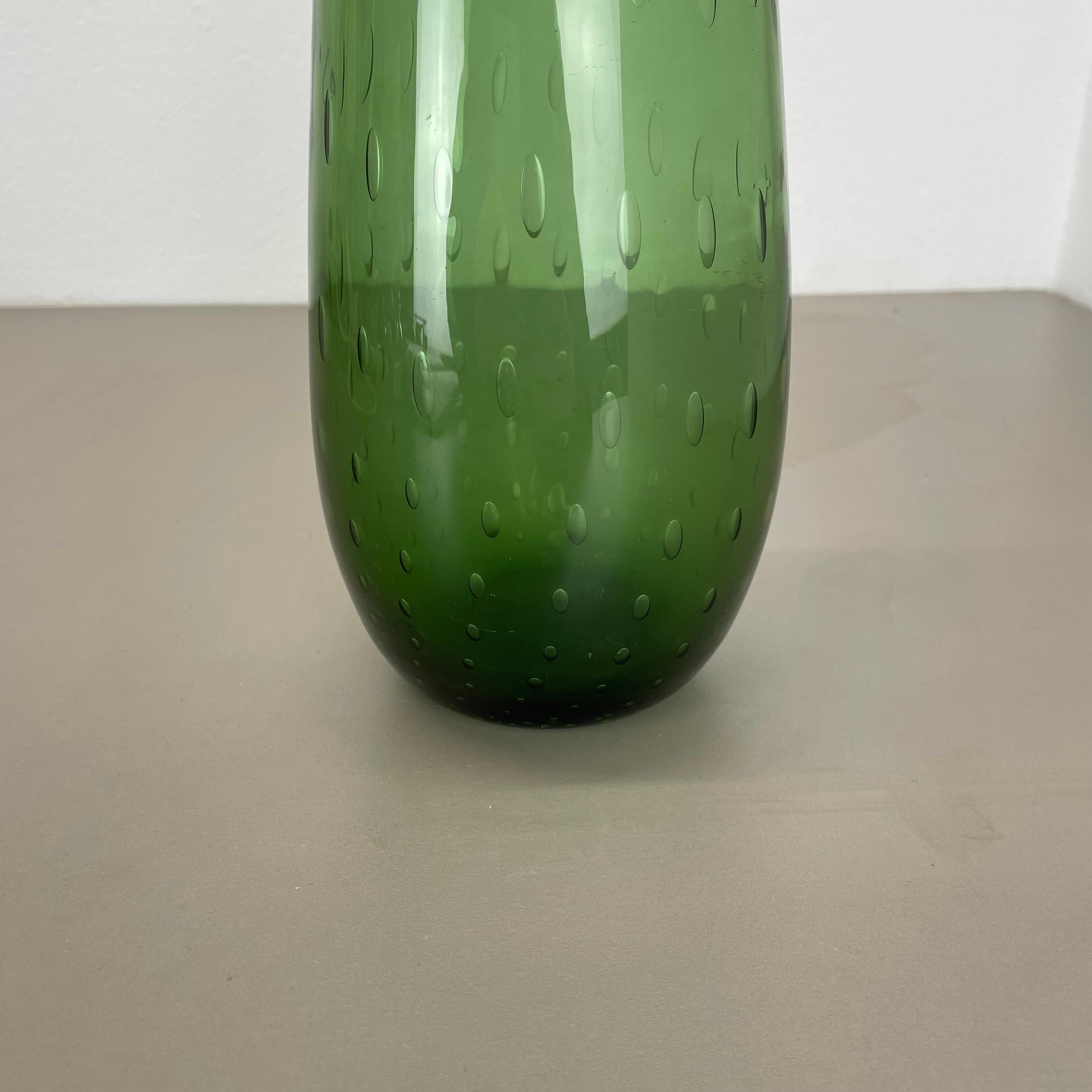 large 33cm Murano Glass Bullicante Bubble 