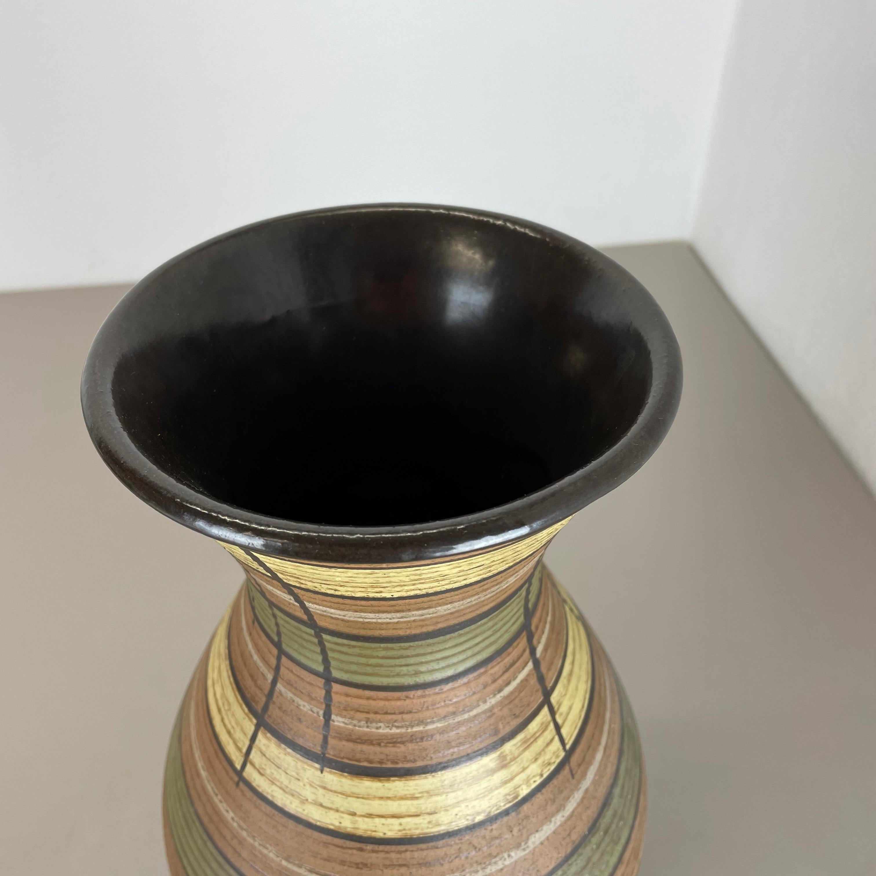 Grande vaso da terra in ceramica di Dümmler e Breiden, Germania, anni '50 in vendita 3
