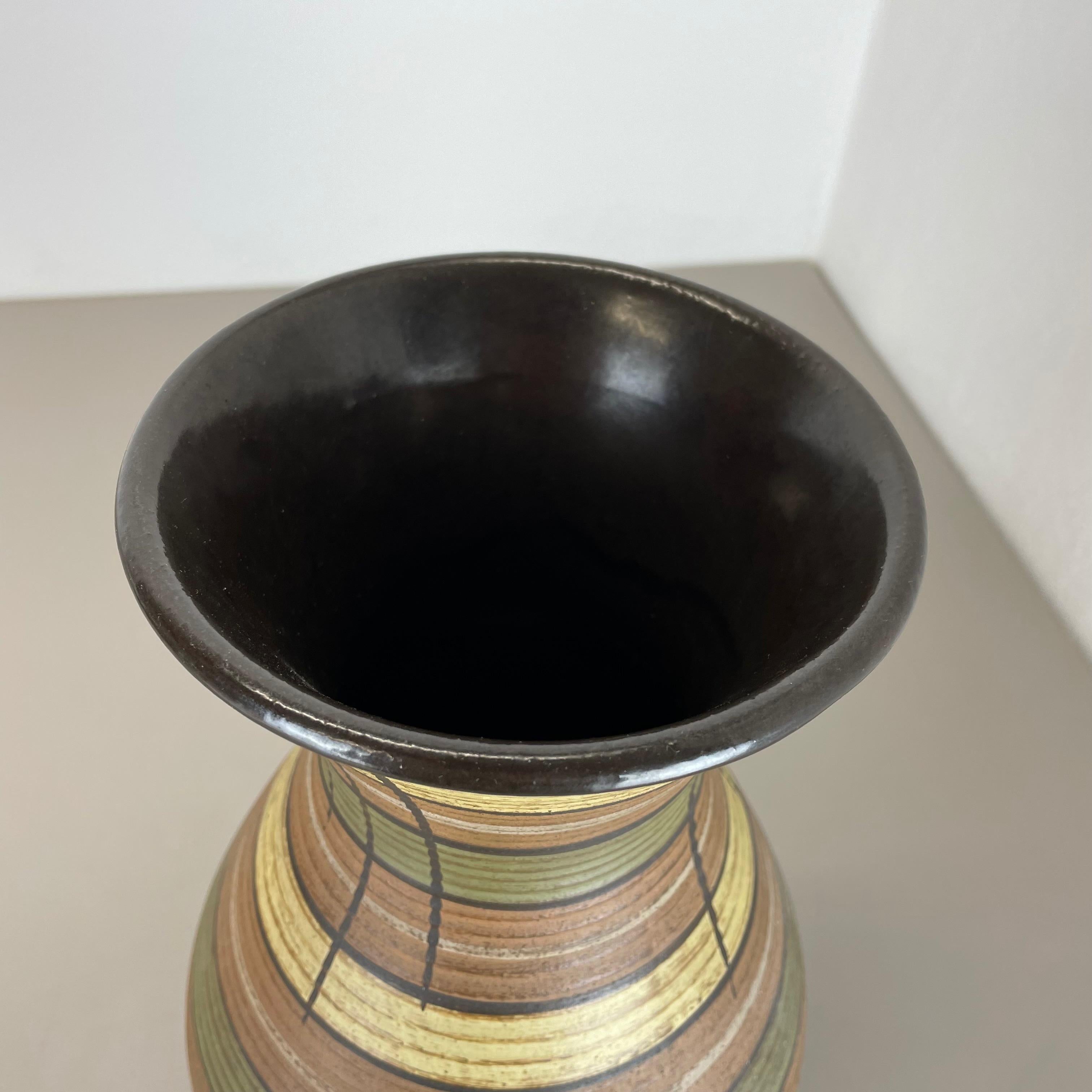 Grande vaso da terra in ceramica di Dümmler e Breiden, Germania, anni '50 in vendita 4