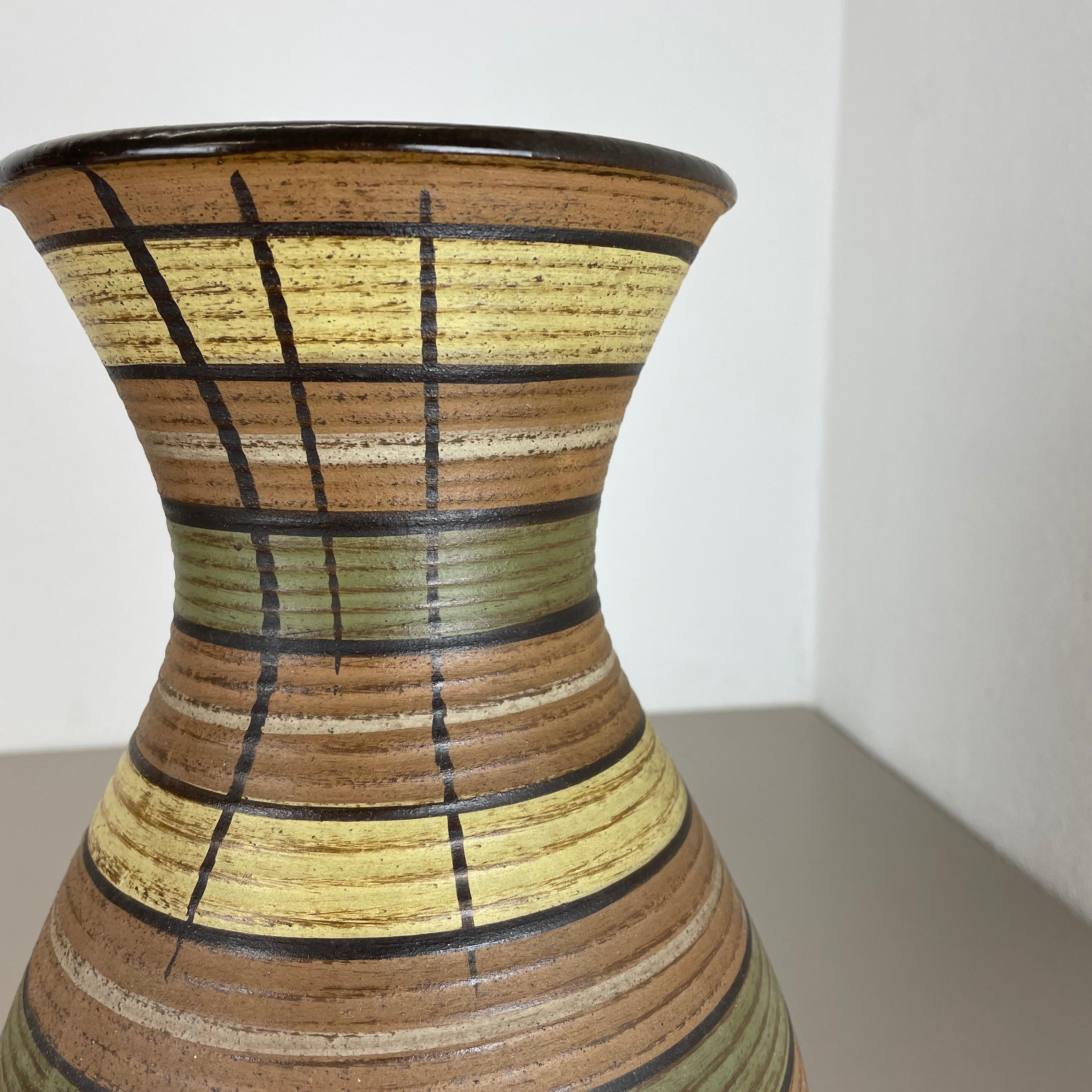 Grande vaso da terra in ceramica di Dümmler e Breiden, Germania, anni '50 in vendita 9