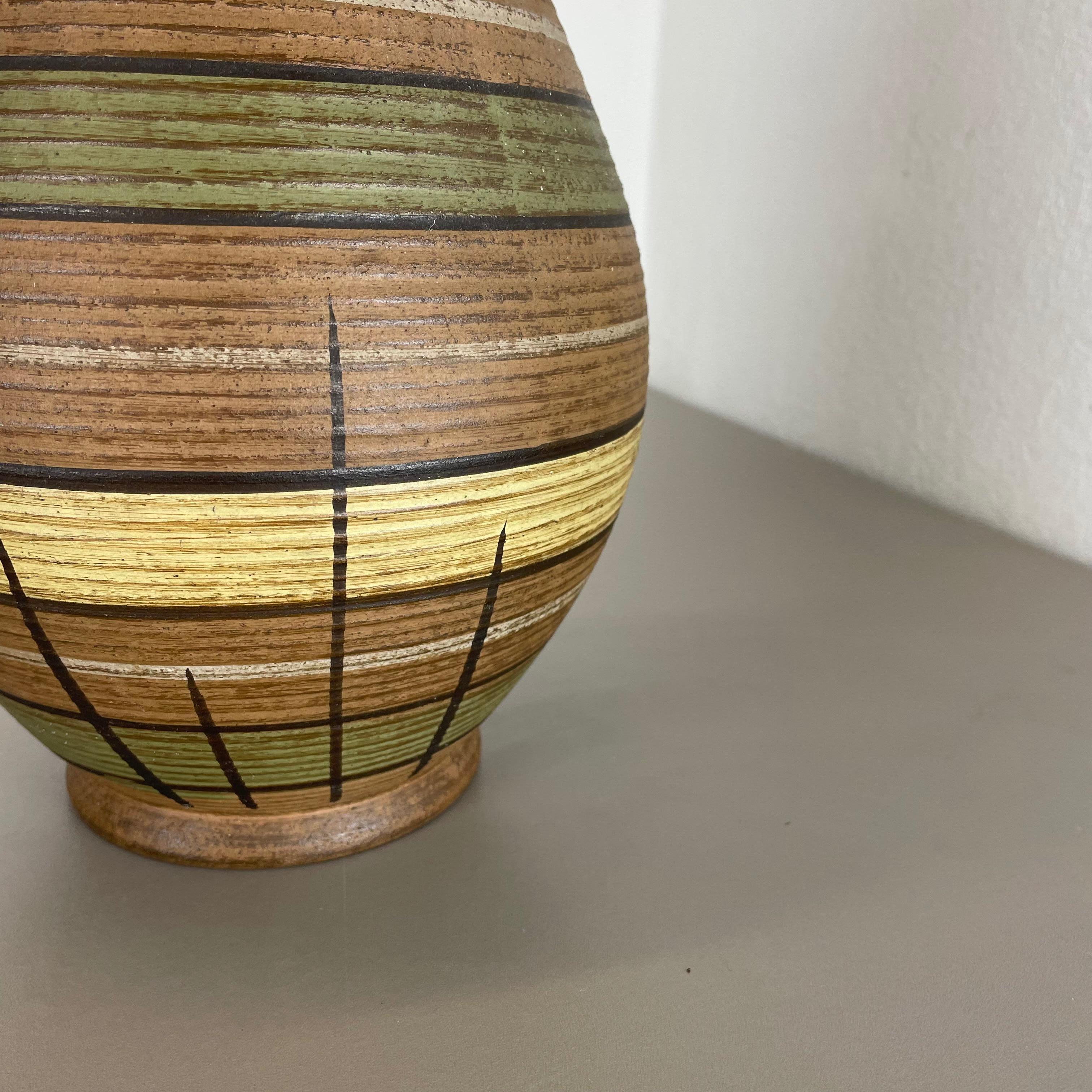 Large Ceramic Pottery Floor Vase by Dümmler and Breiden, Germany, 1950s For Sale 3