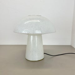 large 36cm UFO Glass Table Light Made by Glashütte Limburg, Germany, 1970s