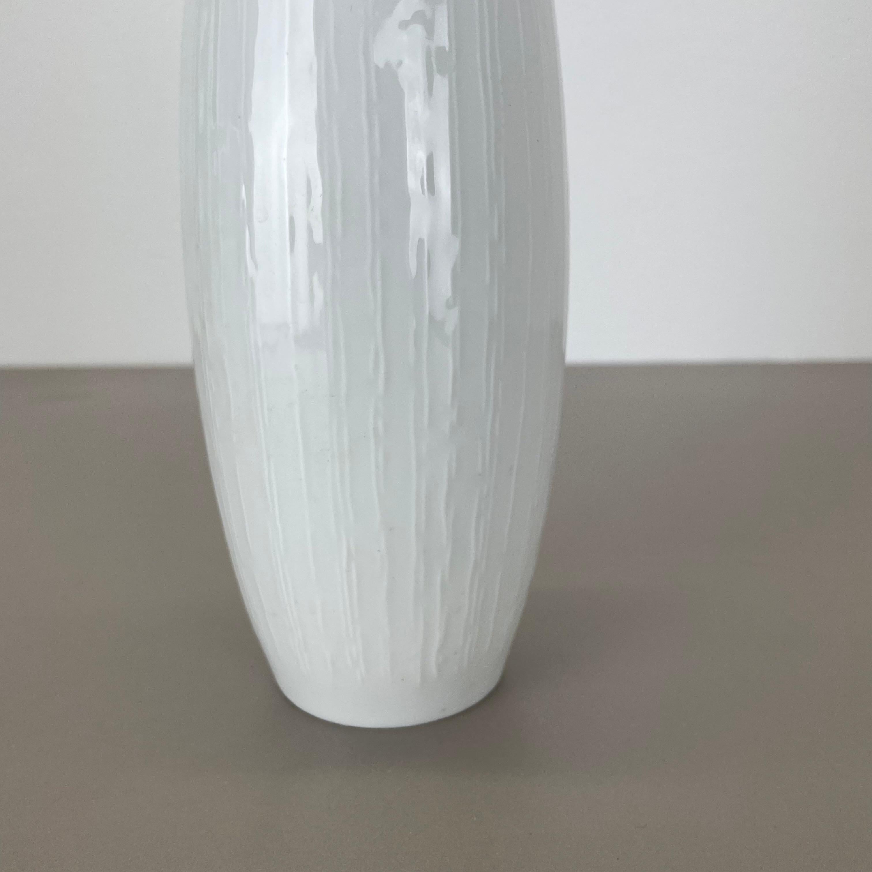 Große 37cm Op-Art-Vase Vase Heinrich Fuchs für Hutschenreuther, Deutschland, 1970er Jahre im Angebot 5