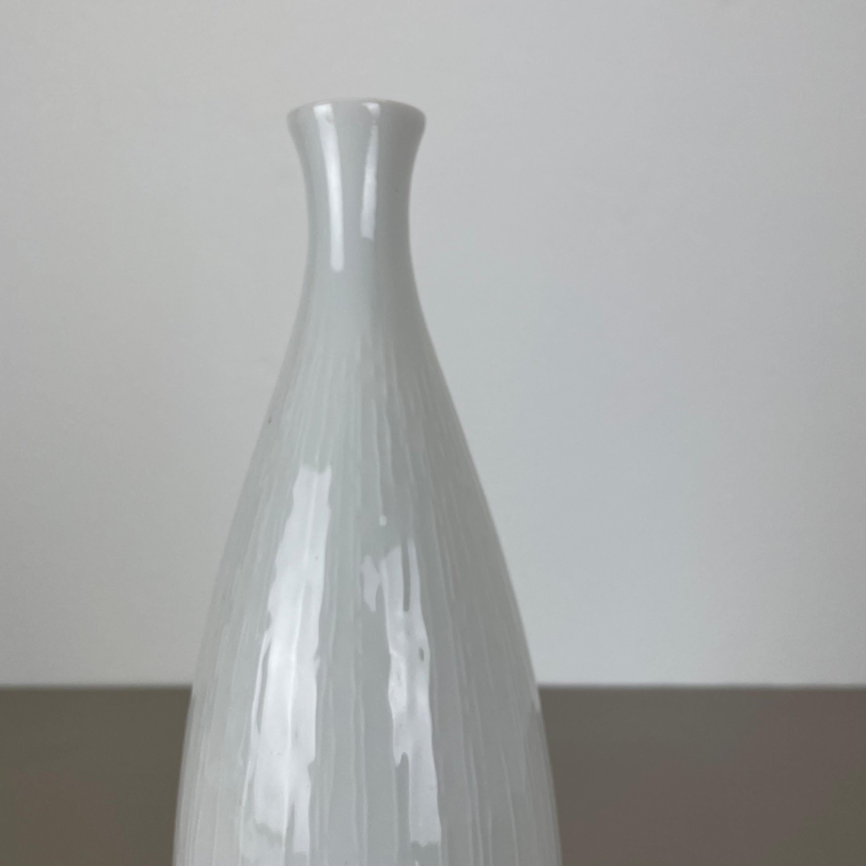 Large 37cm Op Art Vase Vase Heinrich Fuchs for Hutschenreuther, Germany, 1970s For Sale 7