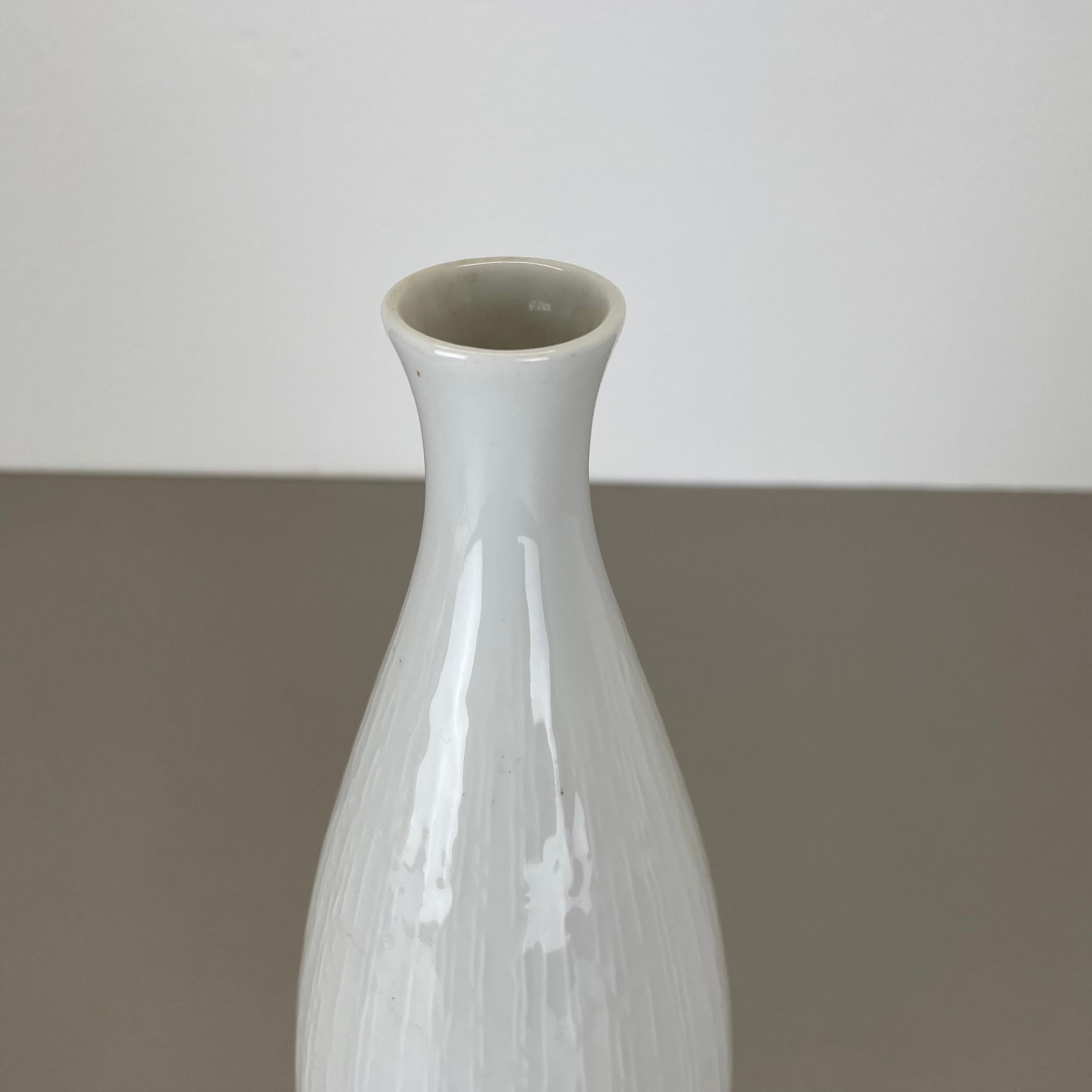 Large 37cm Op Art Vase Vase Heinrich Fuchs for Hutschenreuther, Germany, 1970s For Sale 2