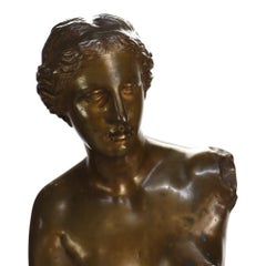 Large 39" Reduction Pierre-Louis Frédéric Sauvage Bronze “Venus de Milo" c1900