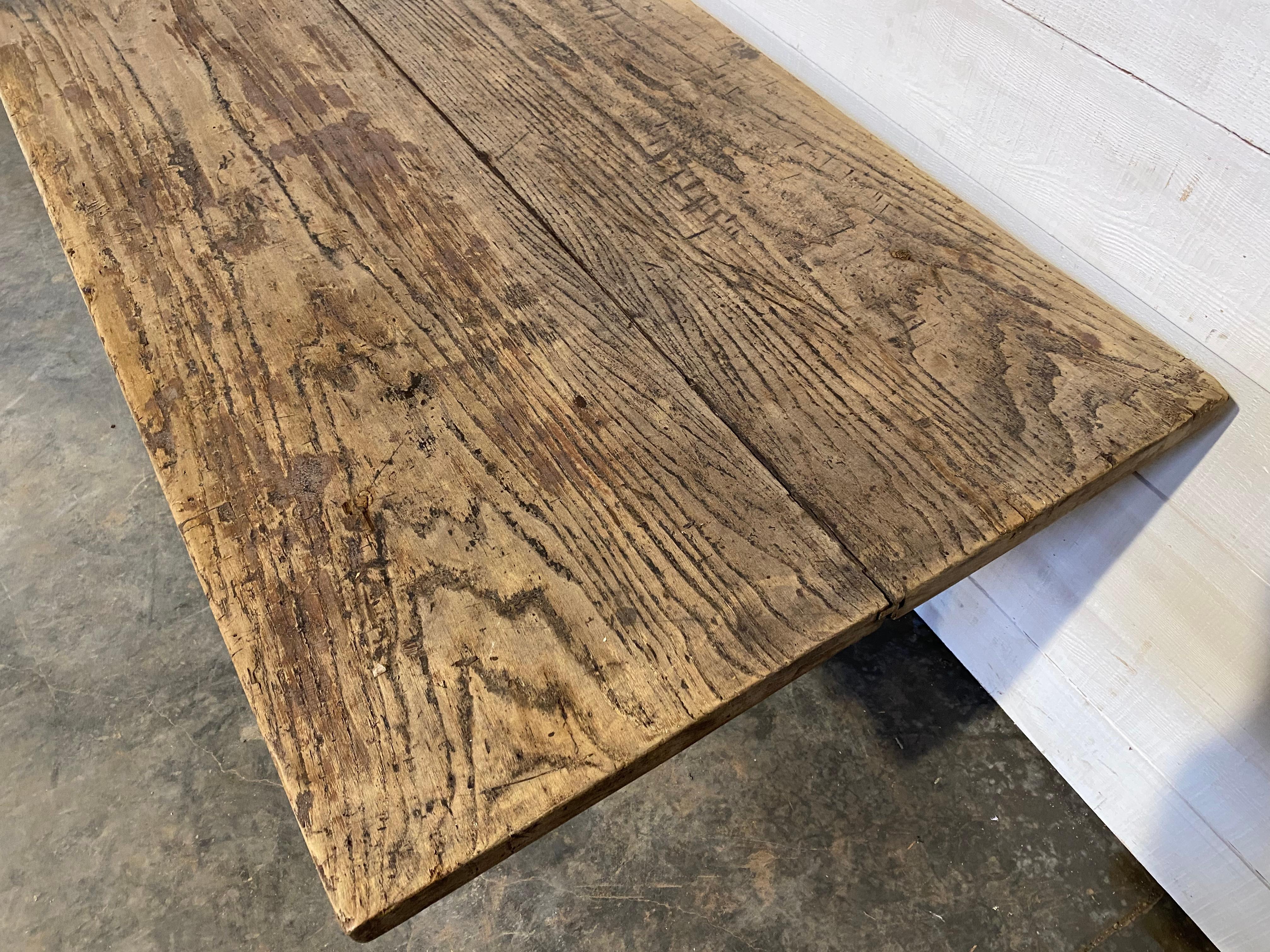 table de ferme ancienne 3m