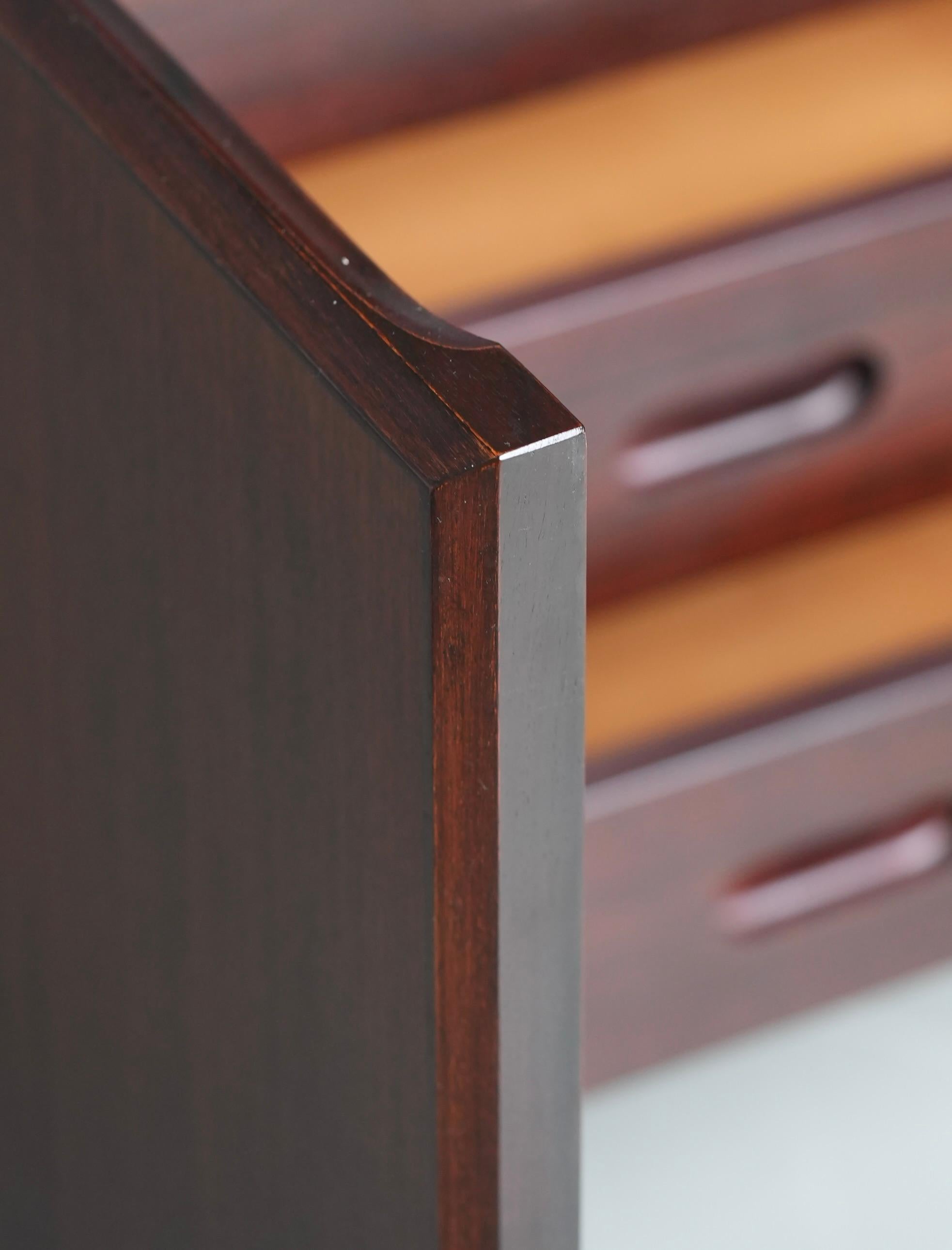 Grande credenza a 4 ante in Oak e Teak, Italia, anni '60 in vendita 2