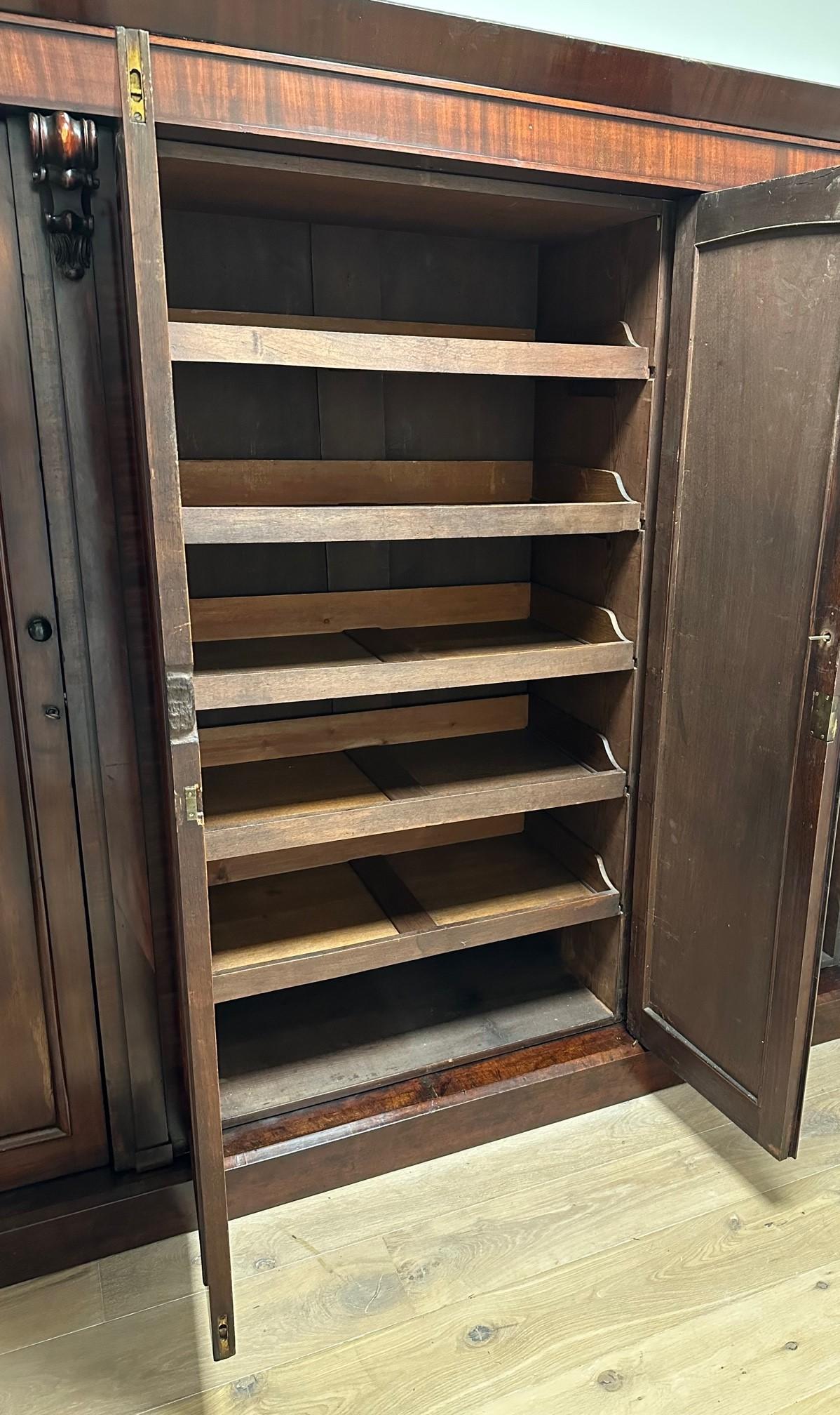 Large 4 door Victorian wardrobe 6