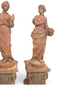 Large 4 Seasons Garden Sculptures - 230 cm