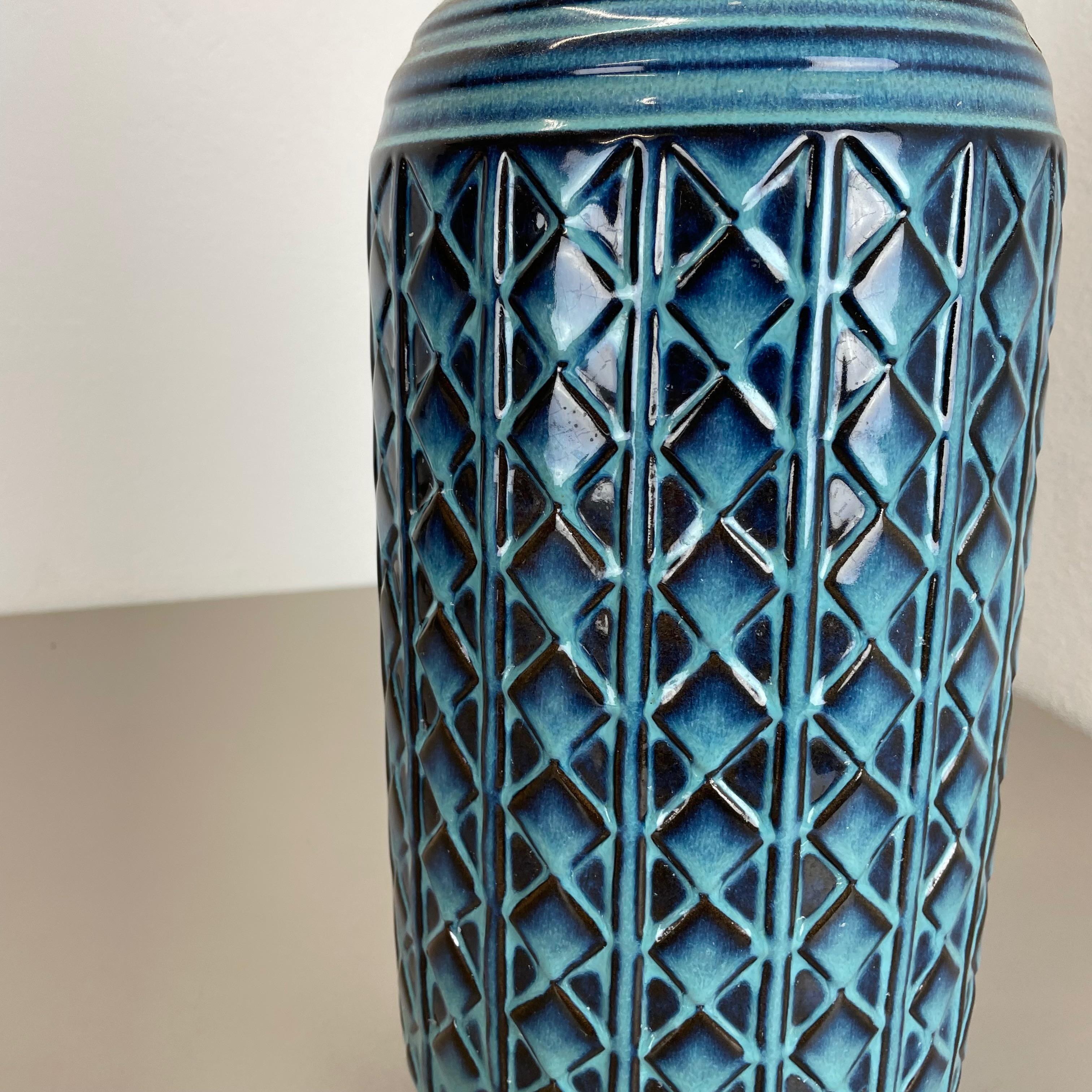 Große 40cm Vase aus Keramik im Brutalismus FAT LAVA Carstens Tönnieshof, Deutschland, 1970er Jahre im Angebot 9